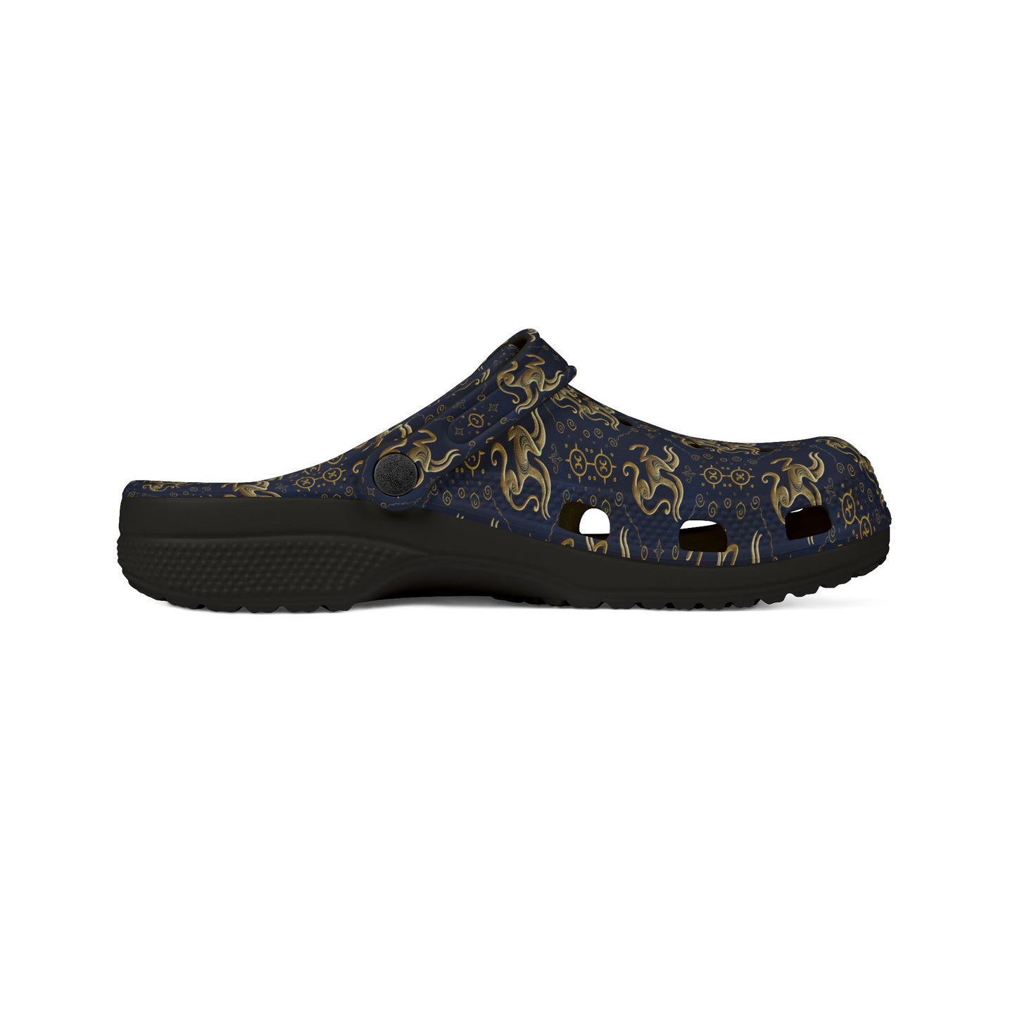 EVA Foam Rubber Shoes, (AOP), Aquarius, Zodiac v1, Pattern