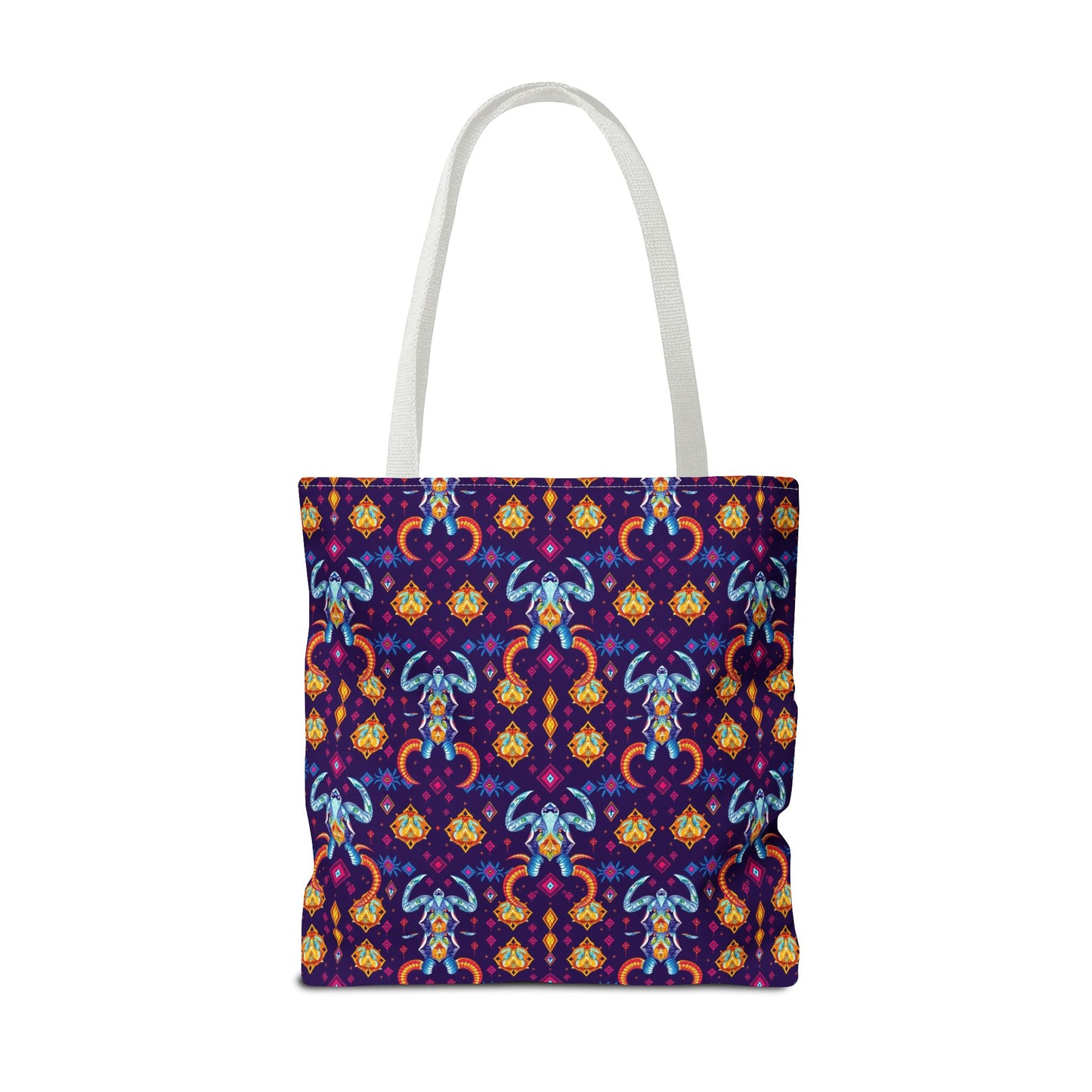 Tote Bag (AOP), Taurus, Zodiac, Jewel Pattern