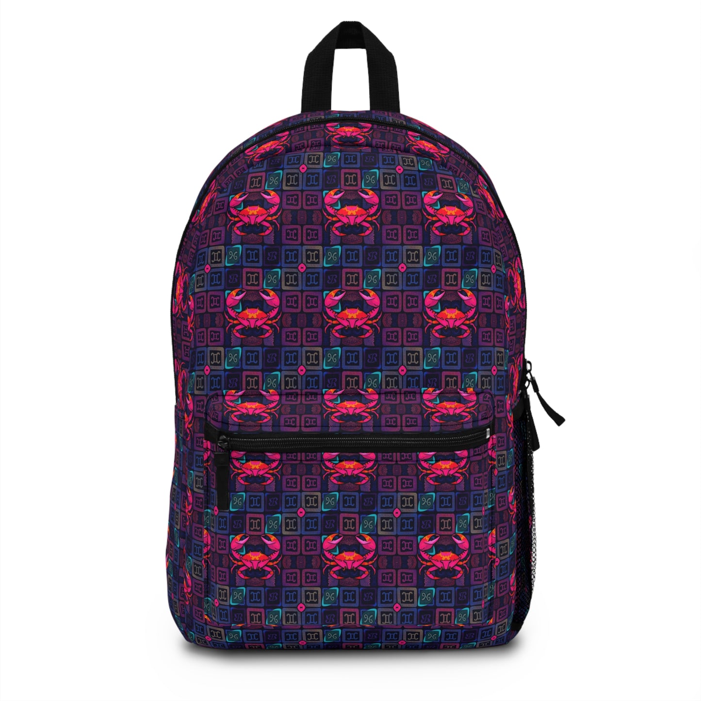 Backpack, Cancer, Zodiac v1, Shapes Pattern
