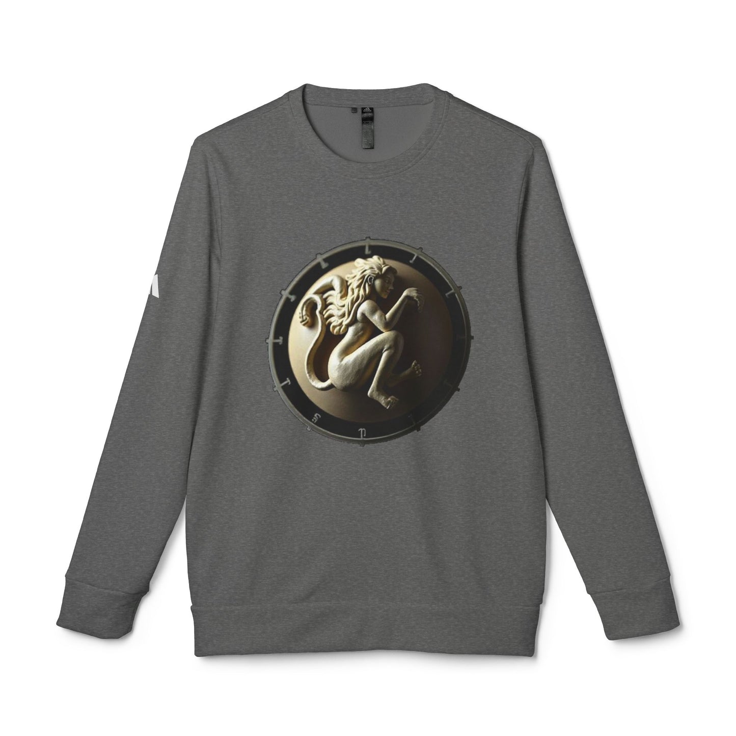 Adidas, Unisex Fleece Crewneck Sweatshirt, Virgo, Space Symbol, Zodiac