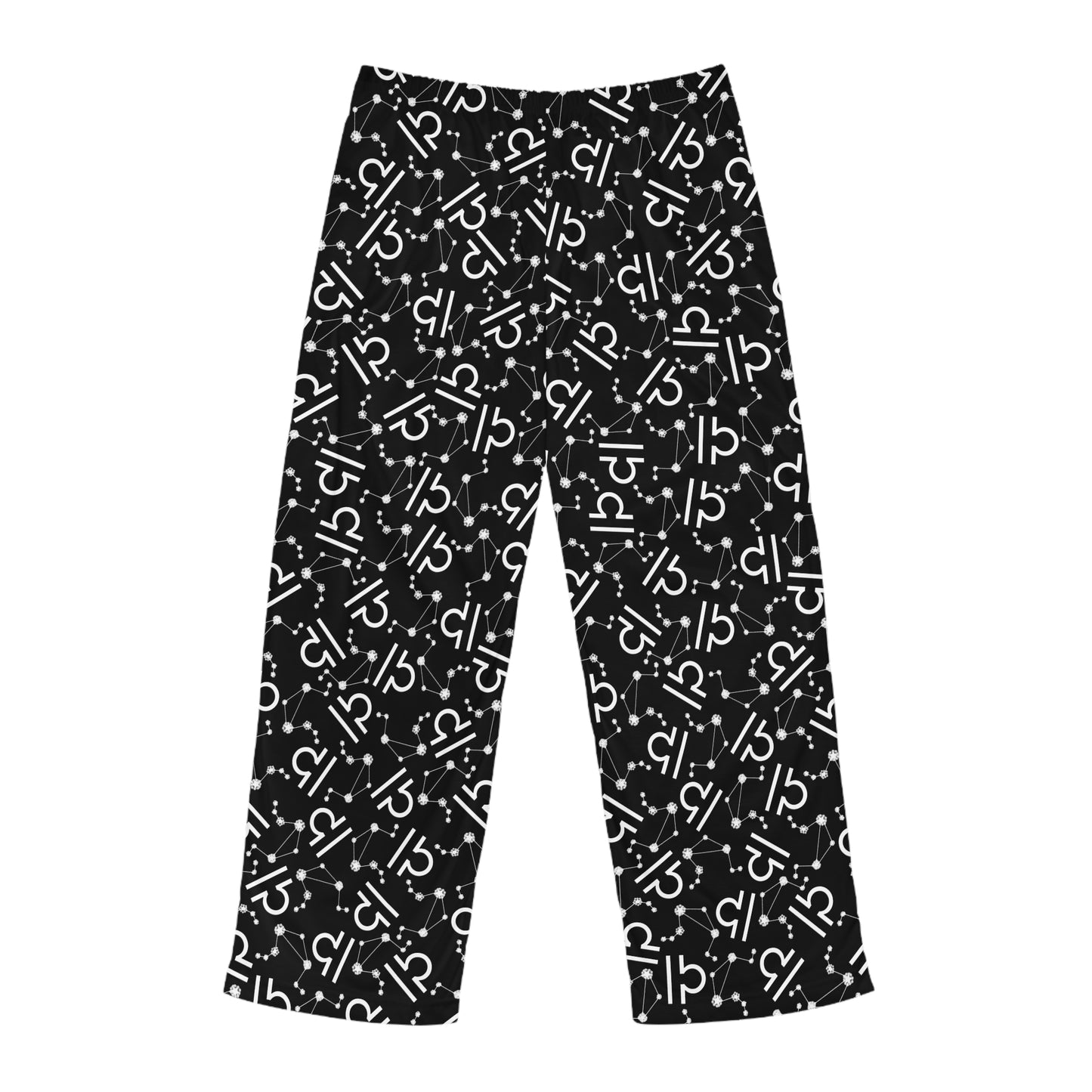 Men's Zodiac Pajama Pants (AOP) Libra Zodiac Sign