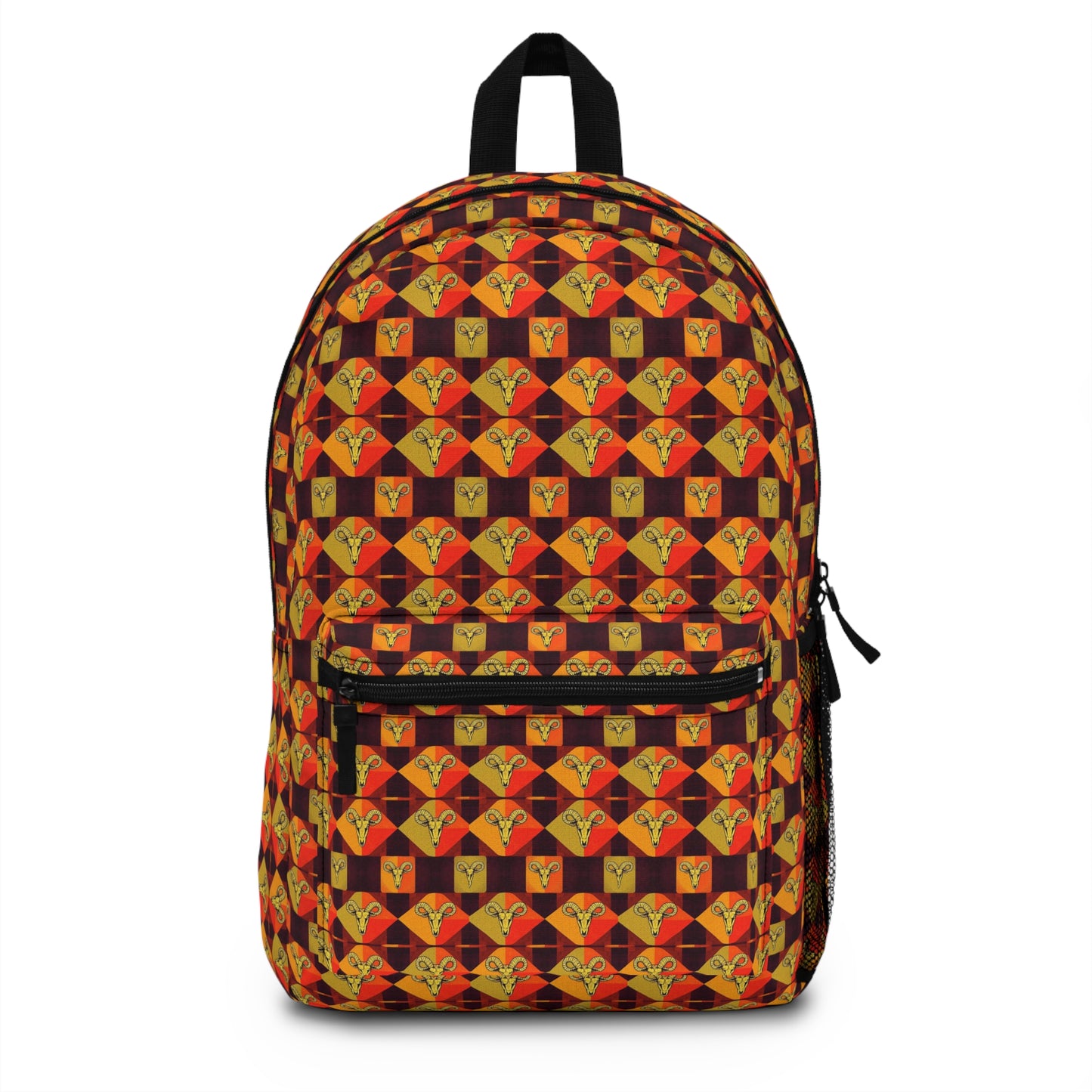 Backpack, Taurus, Zodiac, Shapes Pattern
