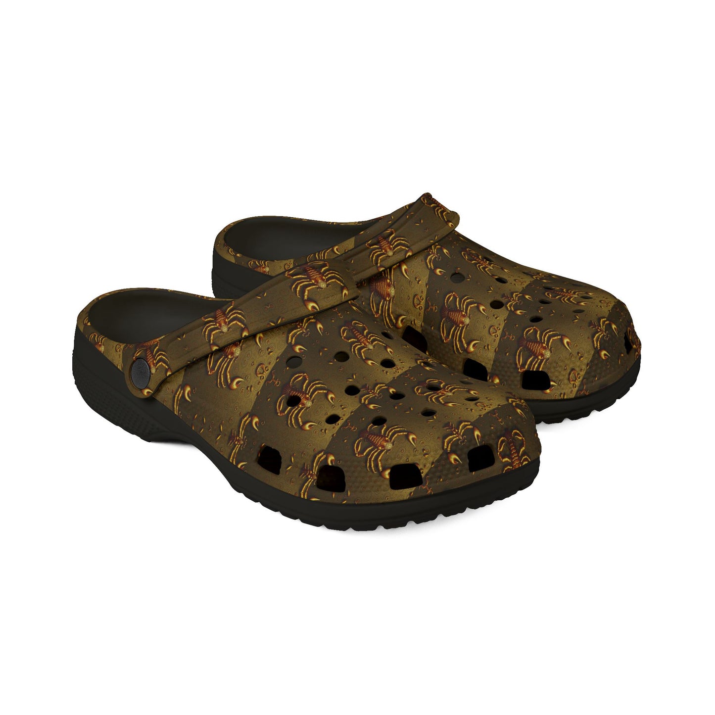 EVA Foam Rubber Shoes, (AOP), Scorpio, Zodiac, Pattern