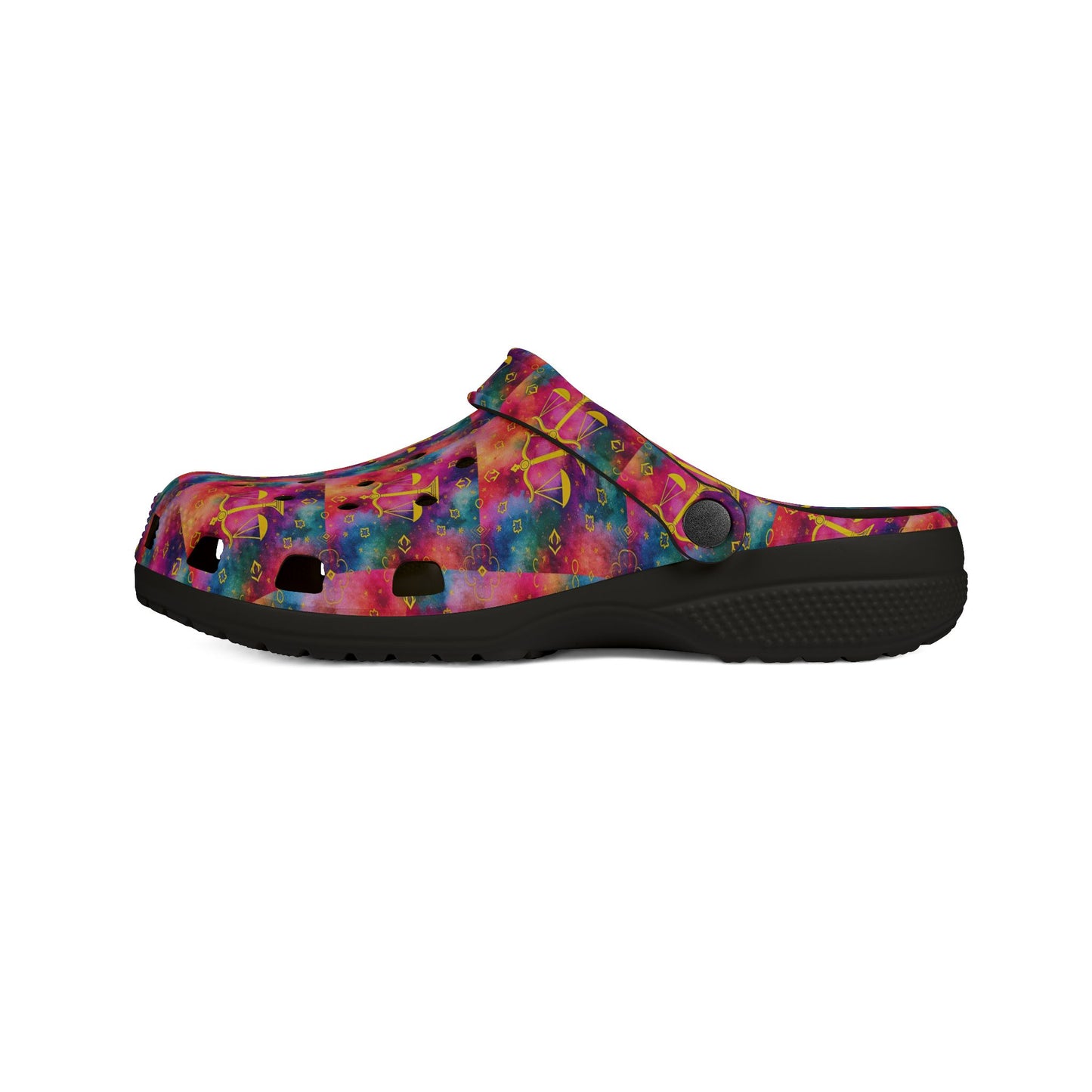 EVA Foam Rubber Shoes, (AOP), Libra, Zodiac v4, Pattern