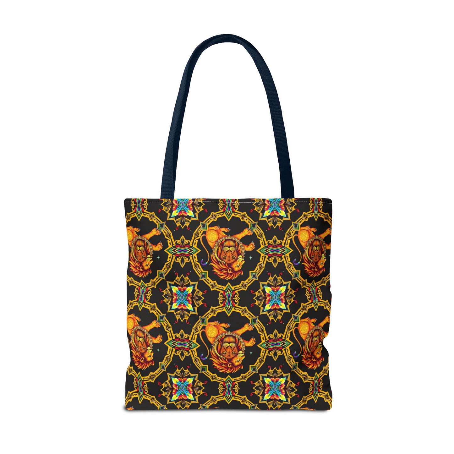 Tote Bag (AOP), Leo, Zodiac, Jewel Pattern