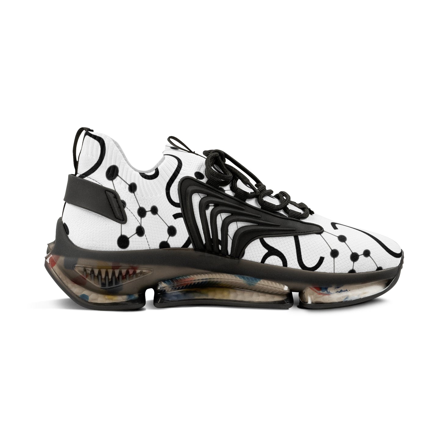 Men's Mesh Sneakers, Leo Zodiac Sign, all over print