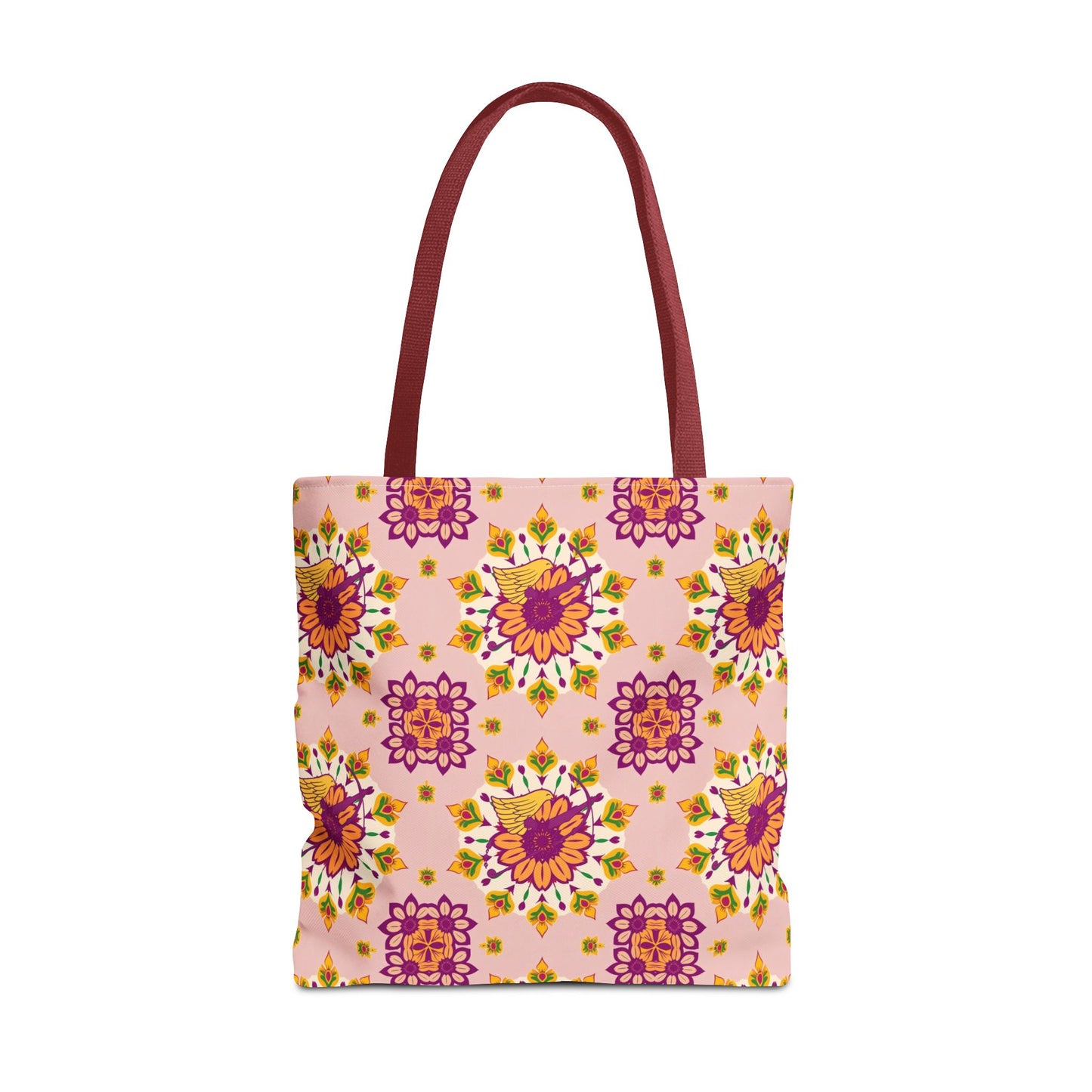 Tote Bag (AOP), Sagittarius, Zodiac, Flower Pattern