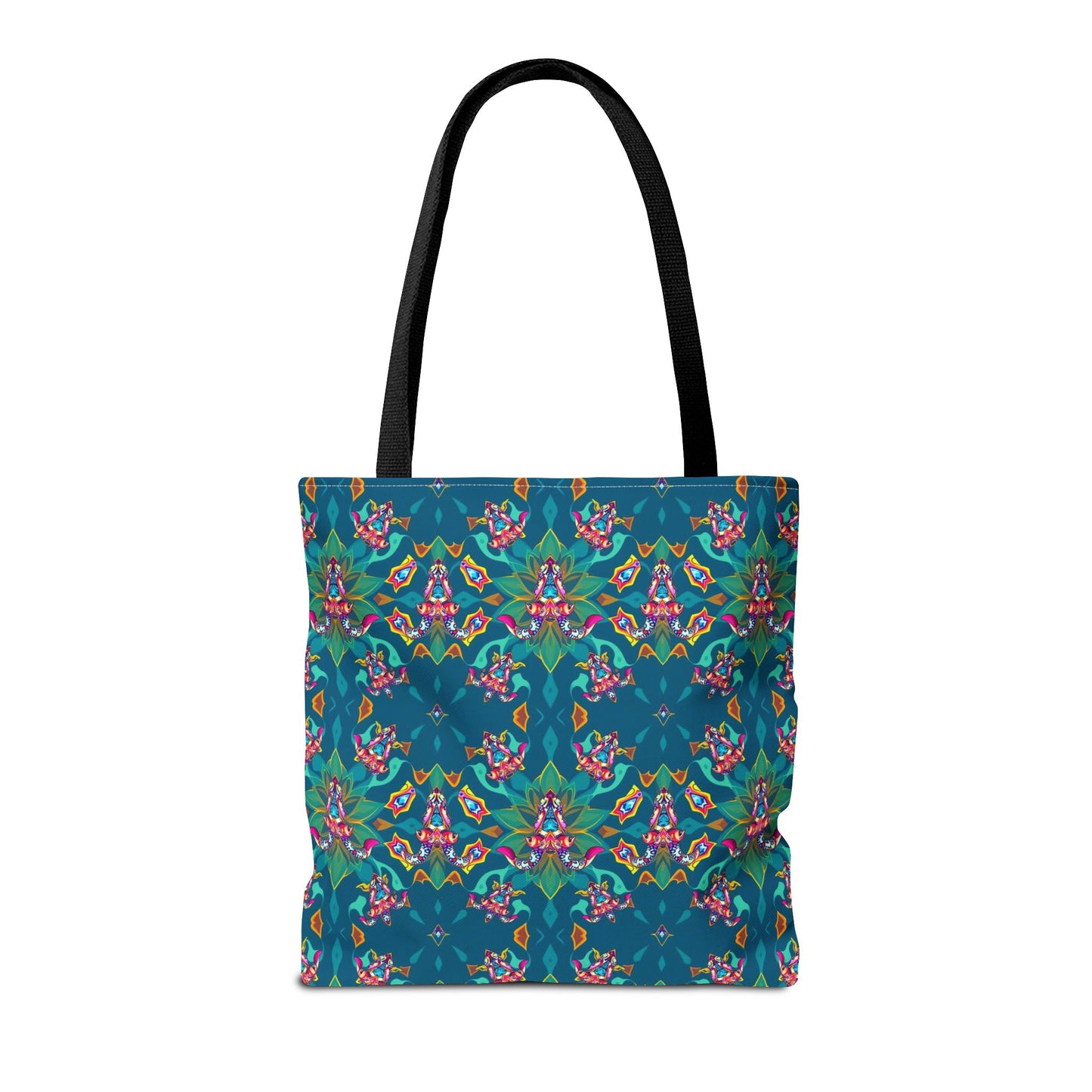 Tote Bag (AOP), Taurus, Zodiac v1, Jewel Pattern