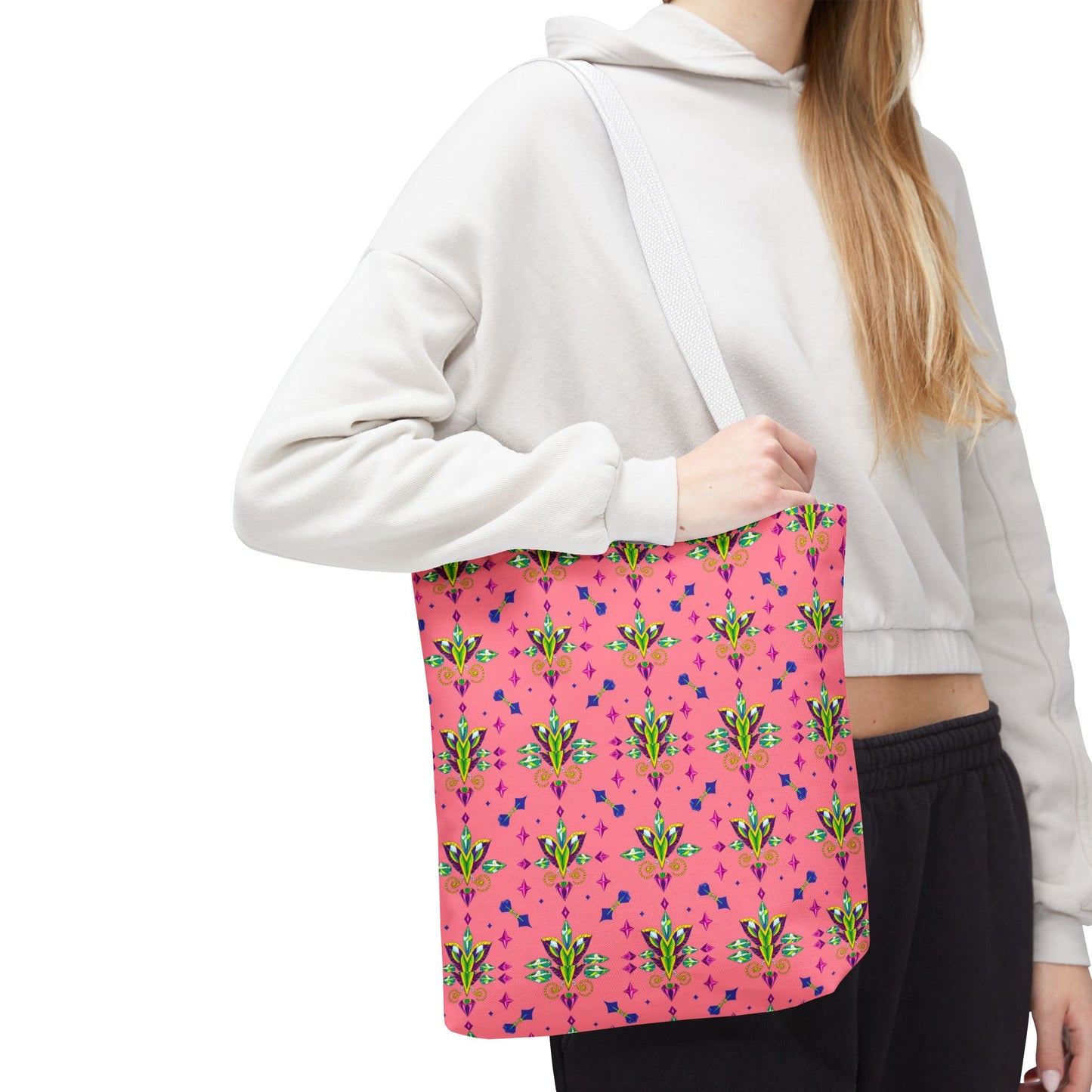 Tote Bag (AOP), Aquarius, Zodiac, Jewel Pattern