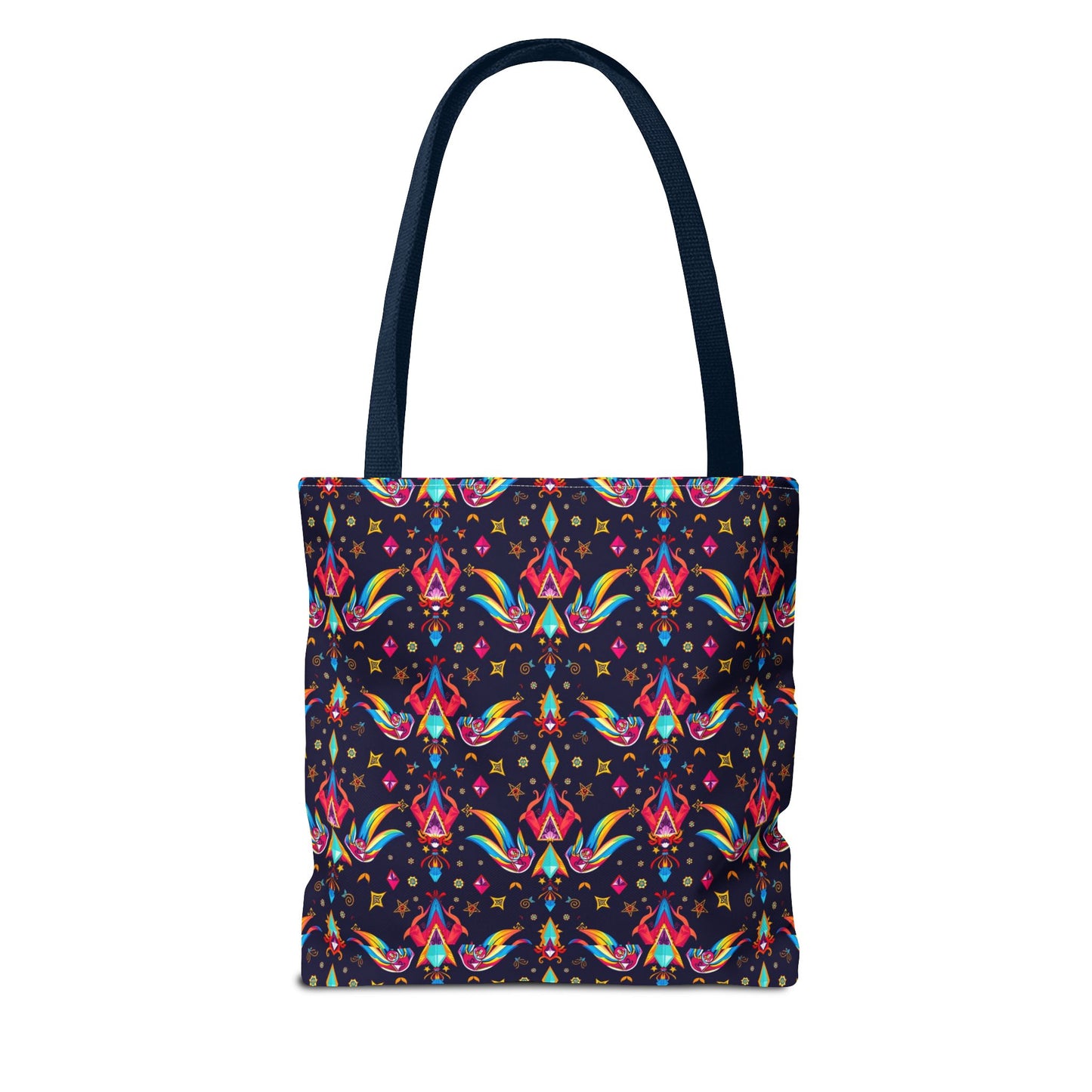 Tote Bag (AOP), Virgo, Zodiac v1, Jewel Pattern