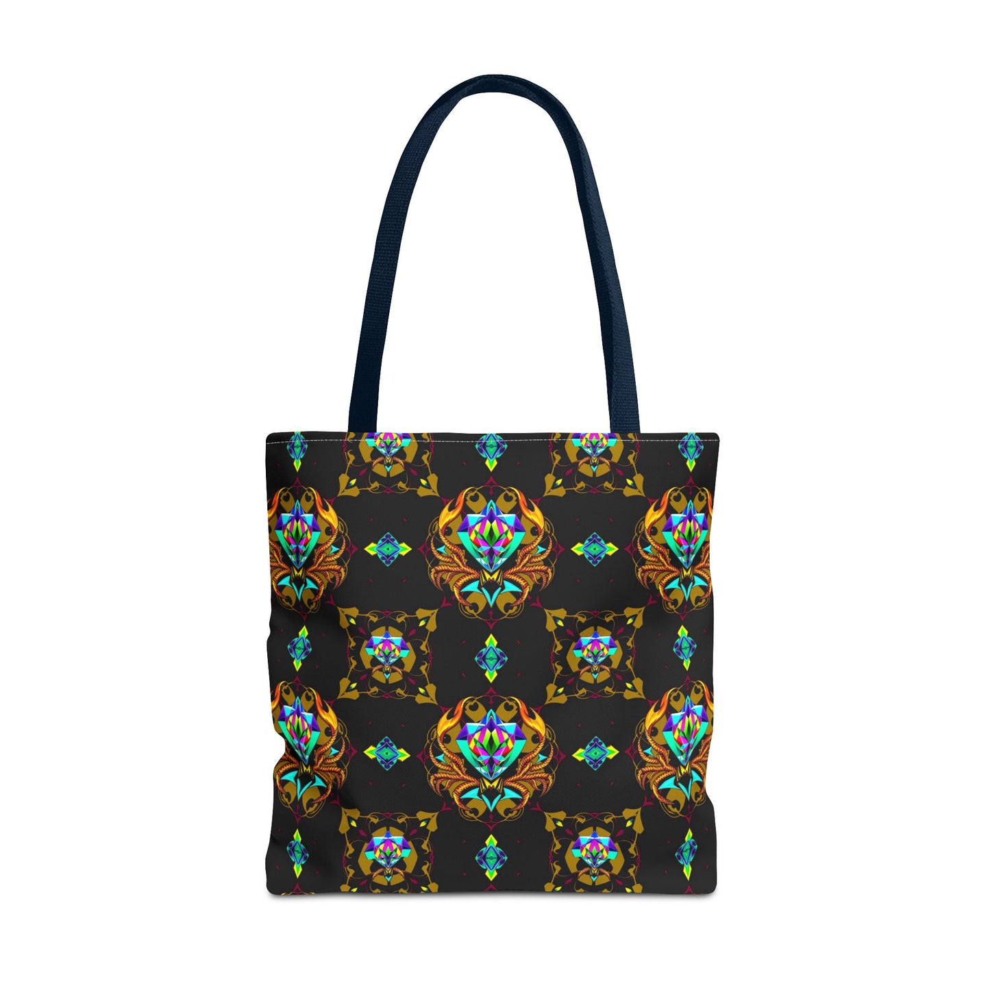 Tote Bag (AOP), Scorpio, Zodiac, Jewel Pattern
