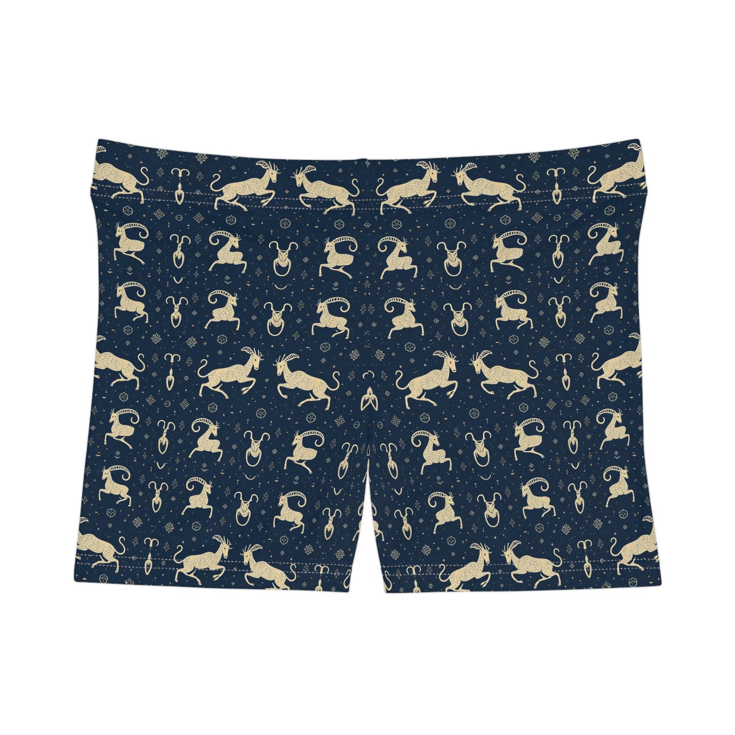 Women's Shorts, AOP, Capricorn, Zodiac, Pattern