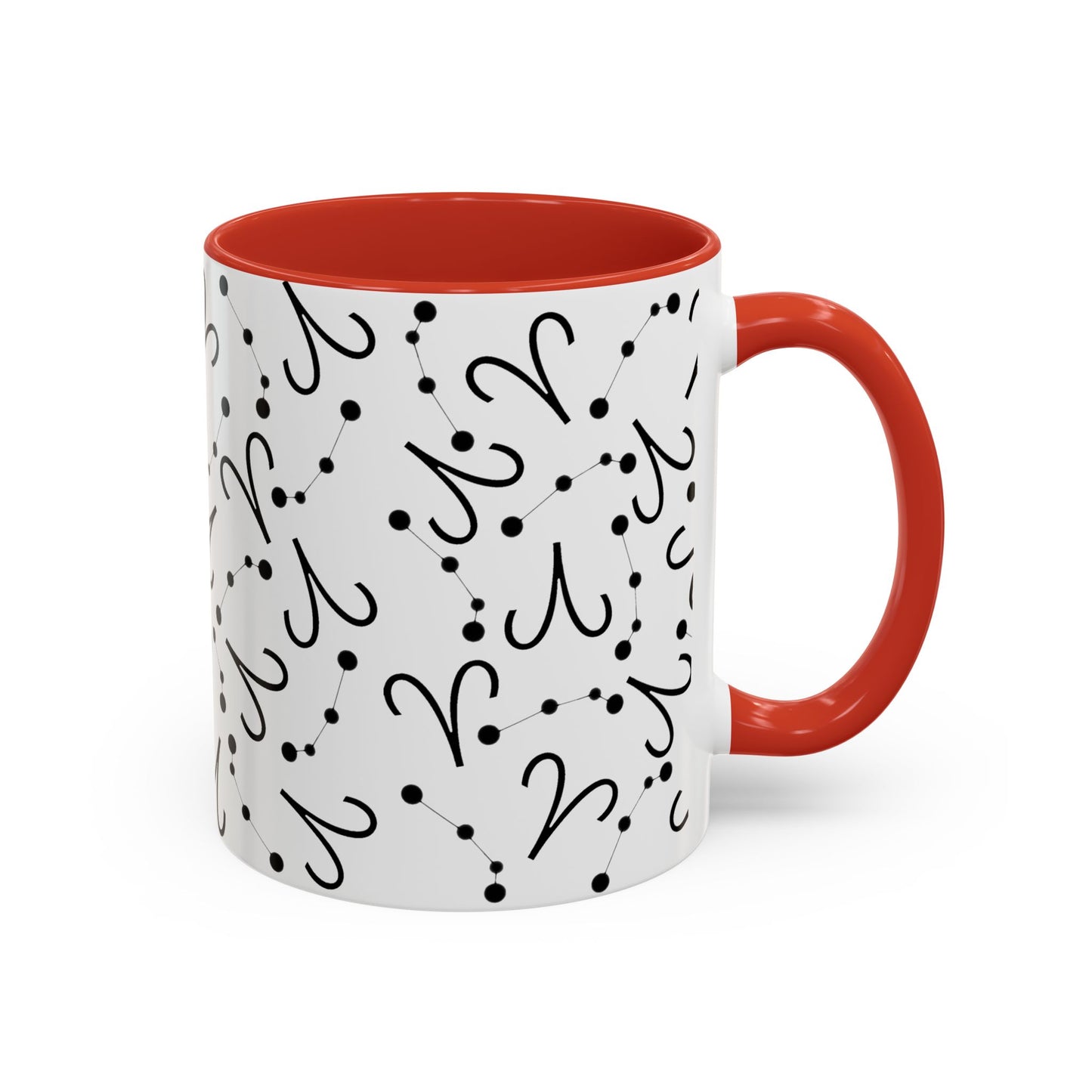 Accent Coffee Mug with the Aries sign (11, 15oz)