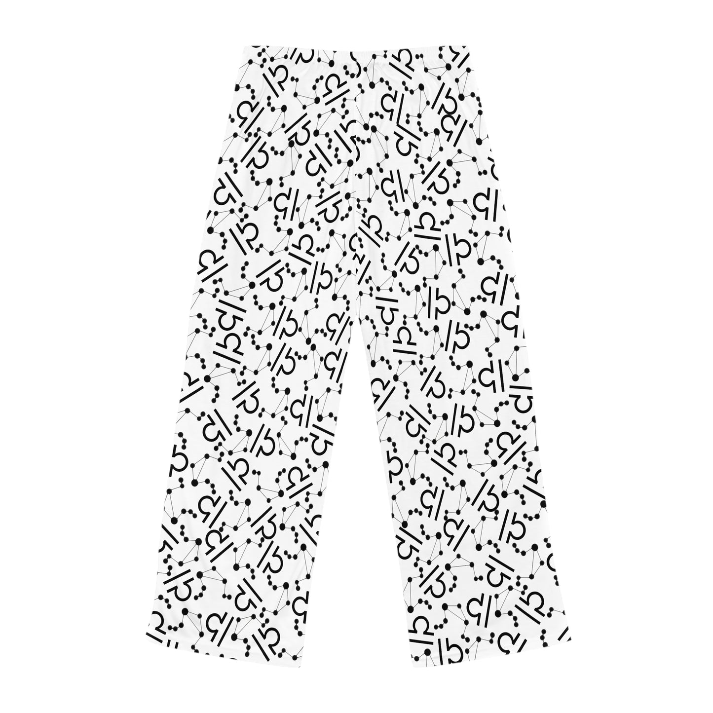 Women's Zodiac Pajama Pants (AOP) Libra Zodiac Sign
