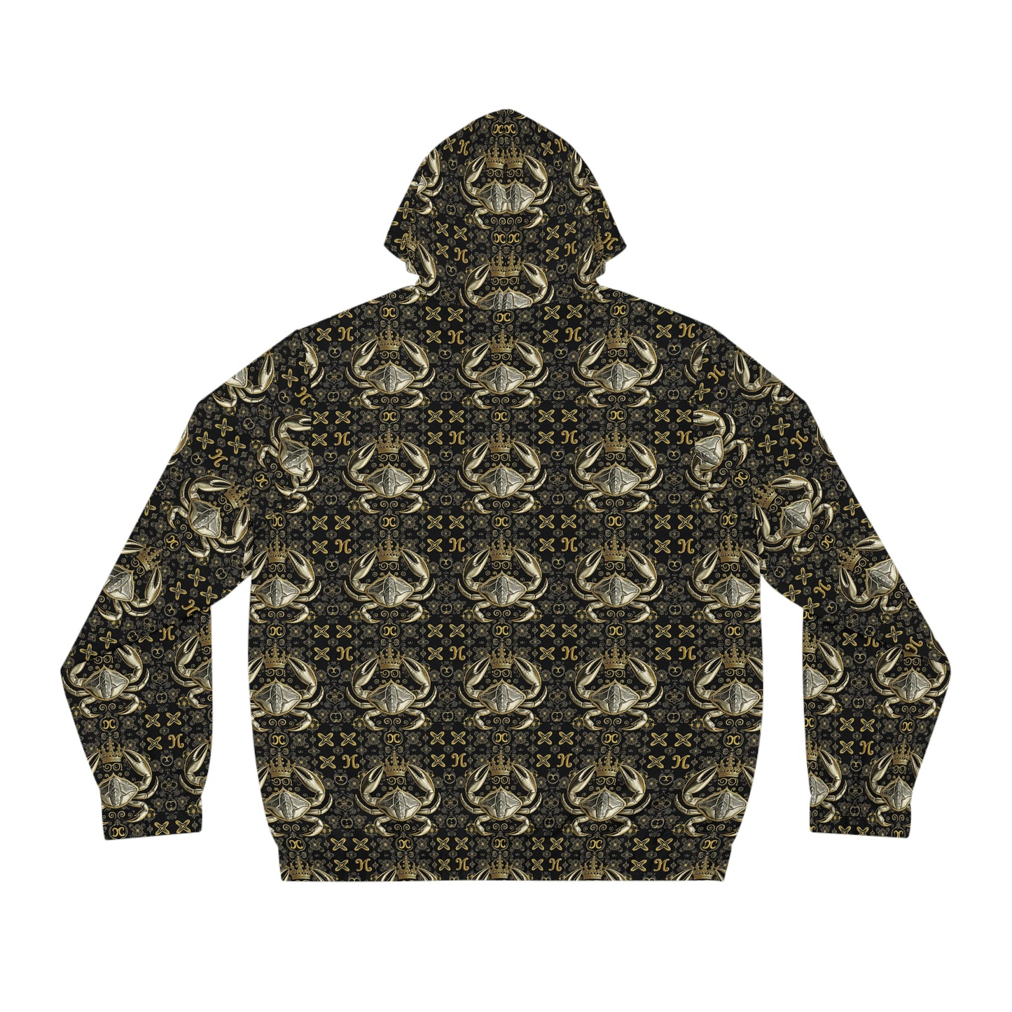 Full-Zip Hoodie (AOP), Cancer, Zodiac v3, Pattern