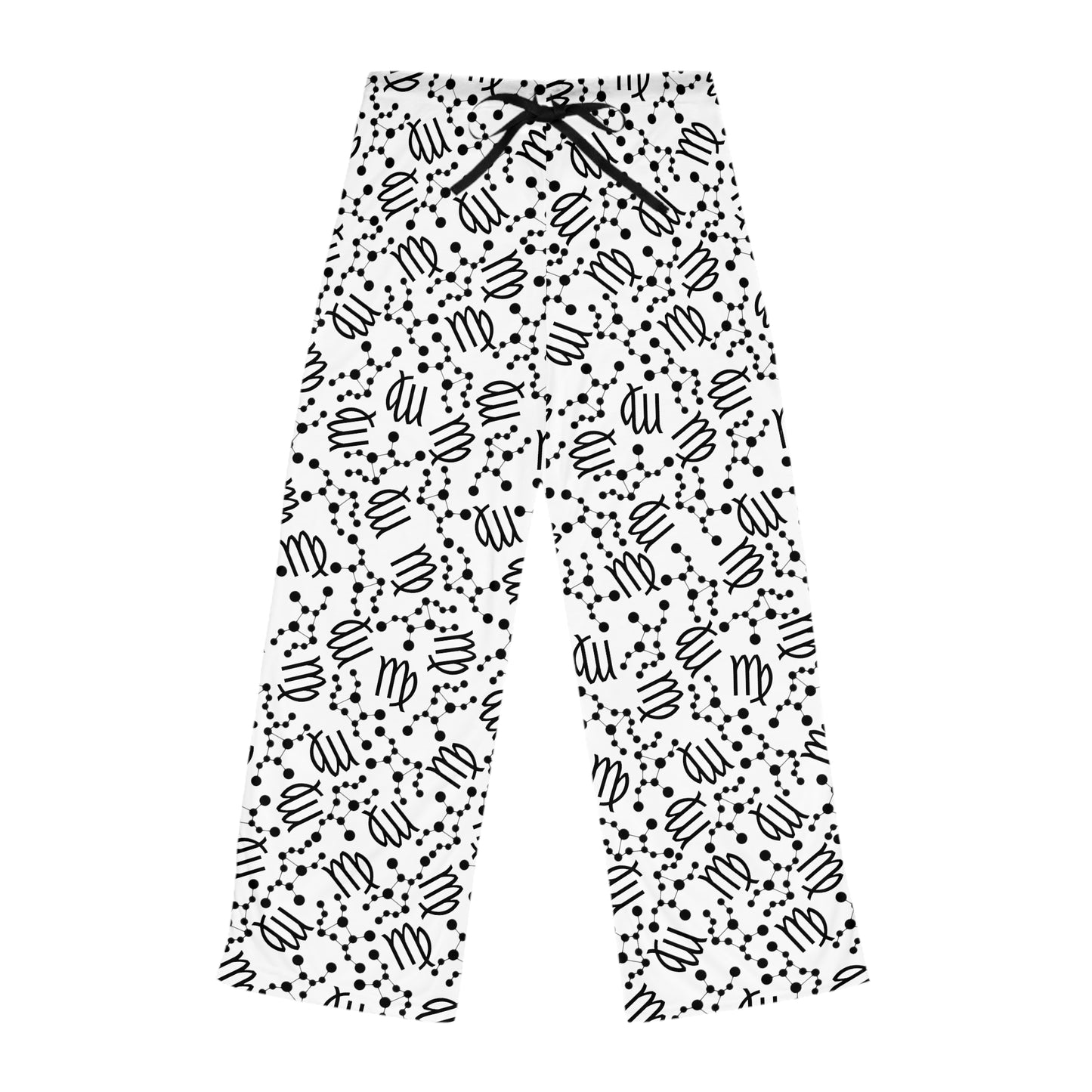Women's Zodiac Pajama Pants (AOP) Virgo Zodiac Sign