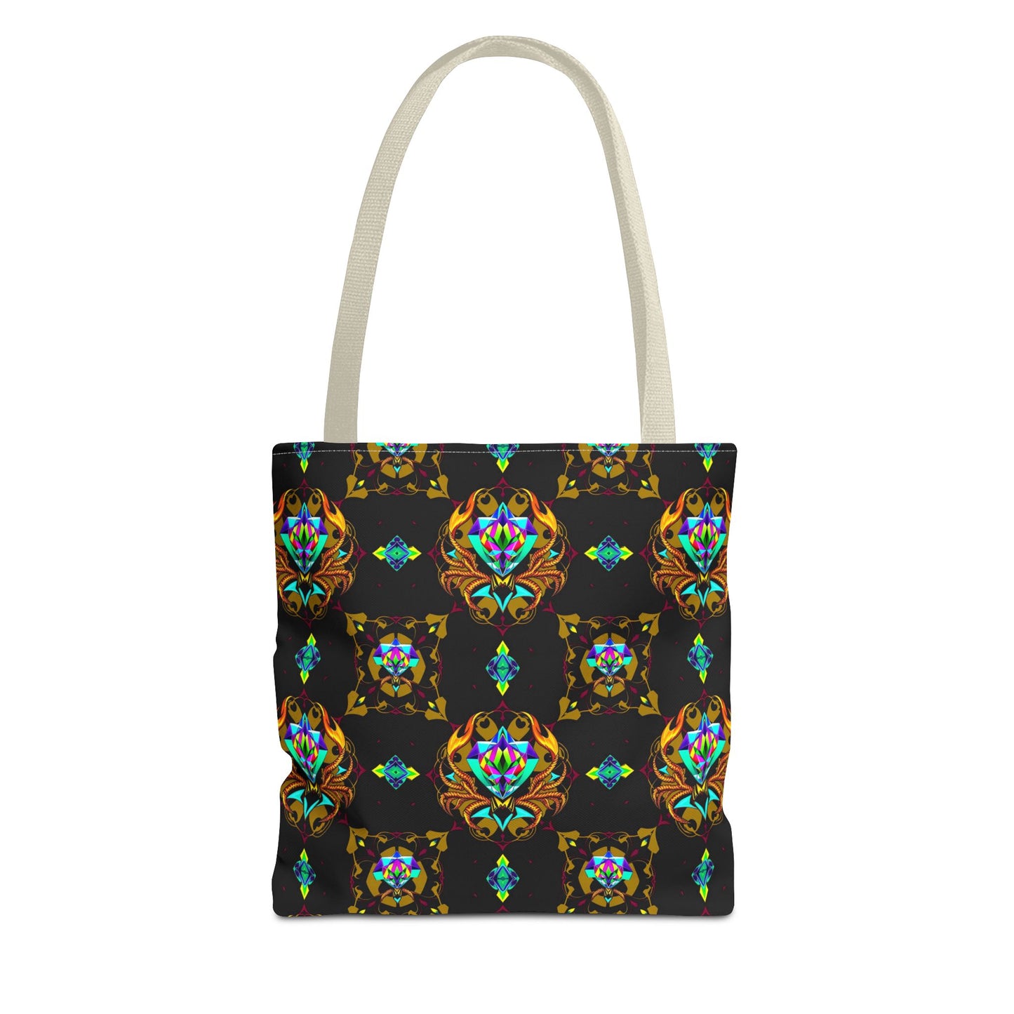 Tote Bag (AOP), Scorpio, Zodiac, Jewel Pattern