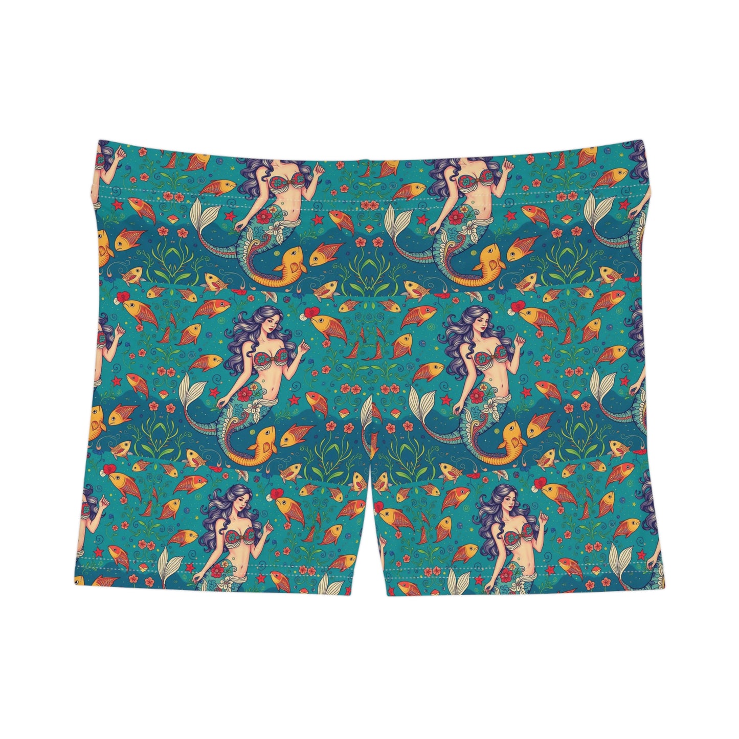 Women's Shorts, (AOP), Pisces, Zodiac v2, Sexy Pattern