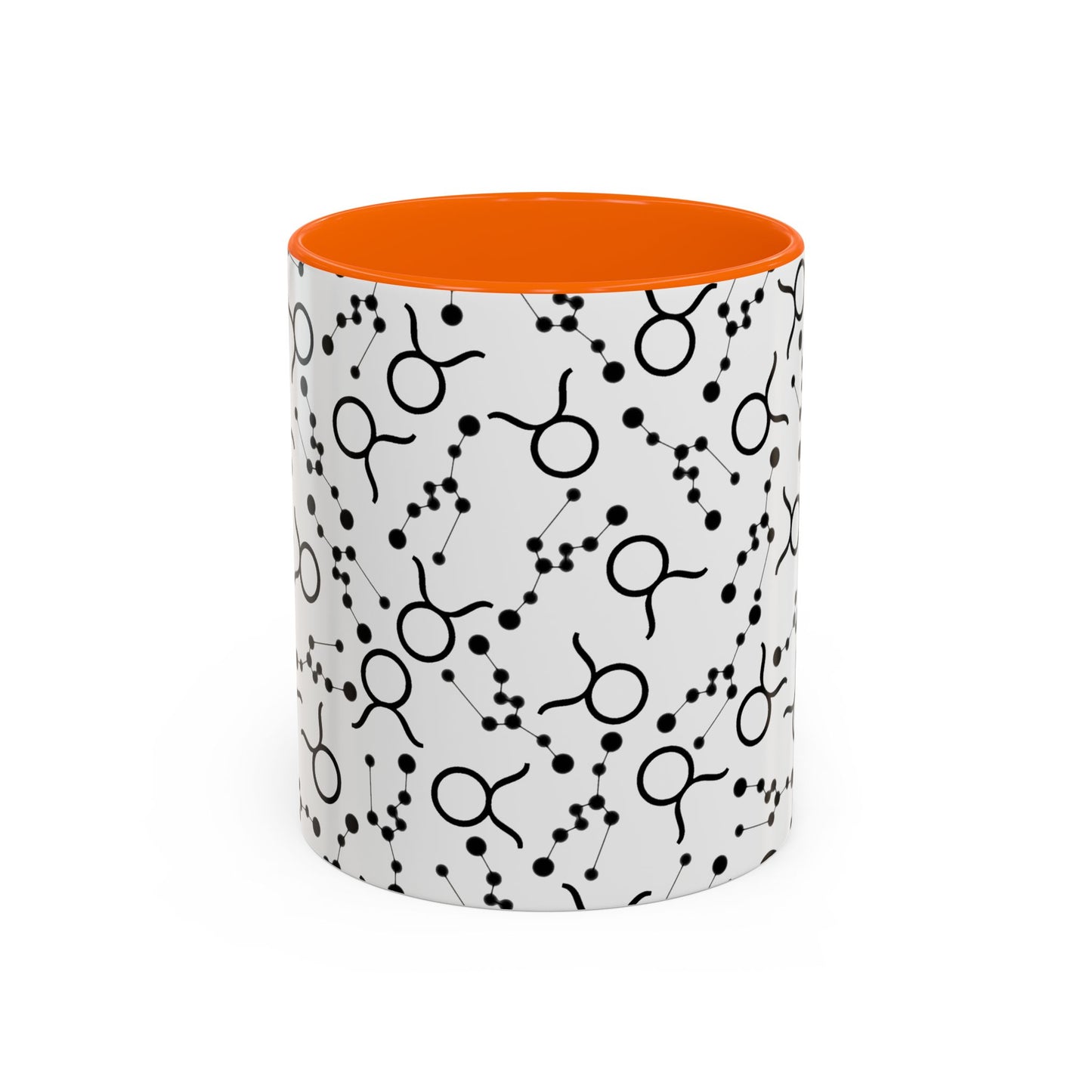 Accent Coffee Mug with the Taurus Zodiac sign (11, 15oz)
