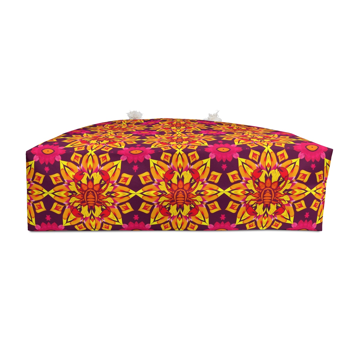 Weekender Bag, Scorpio, Zodiac v1, Flower Pattern