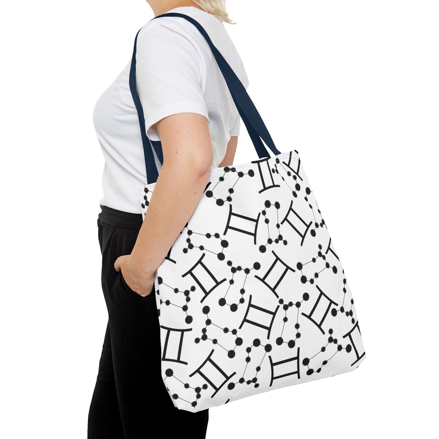 Tote Bag Gemini Zodiac sign AOP