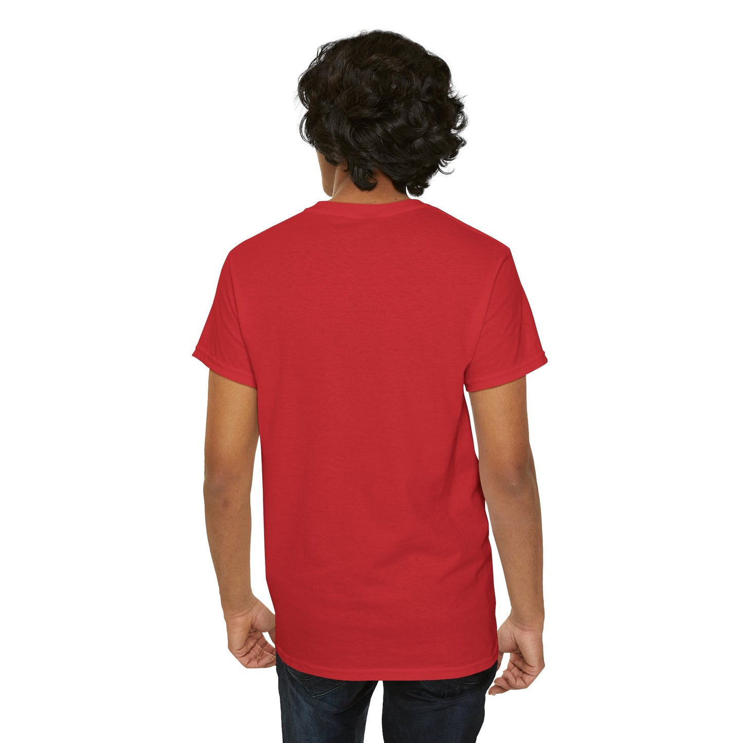 Unisex Heavy Cotton T-Shirt, Aries God 3v, Zodiac Design