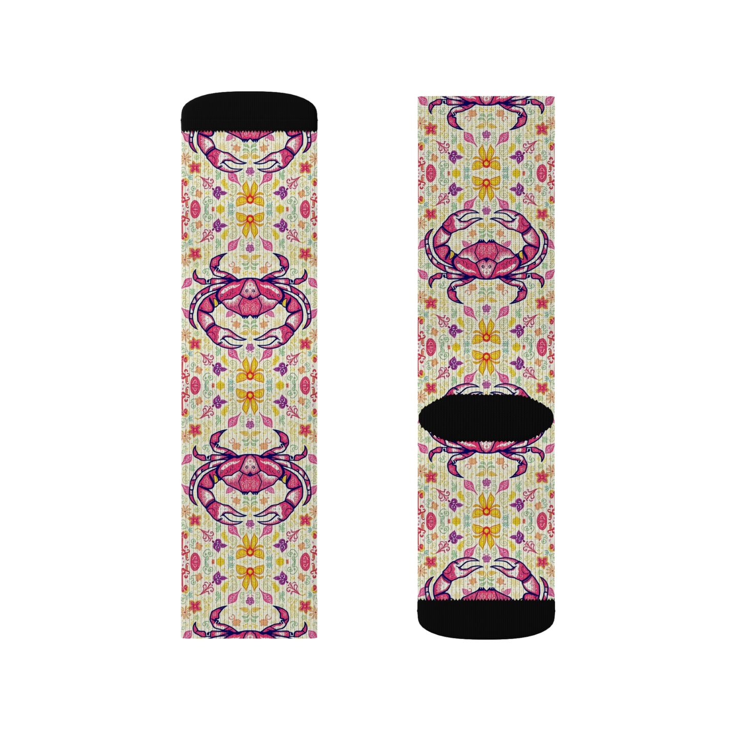 Sublimation Socks, Cancer, Zodiac v3, Pattern
