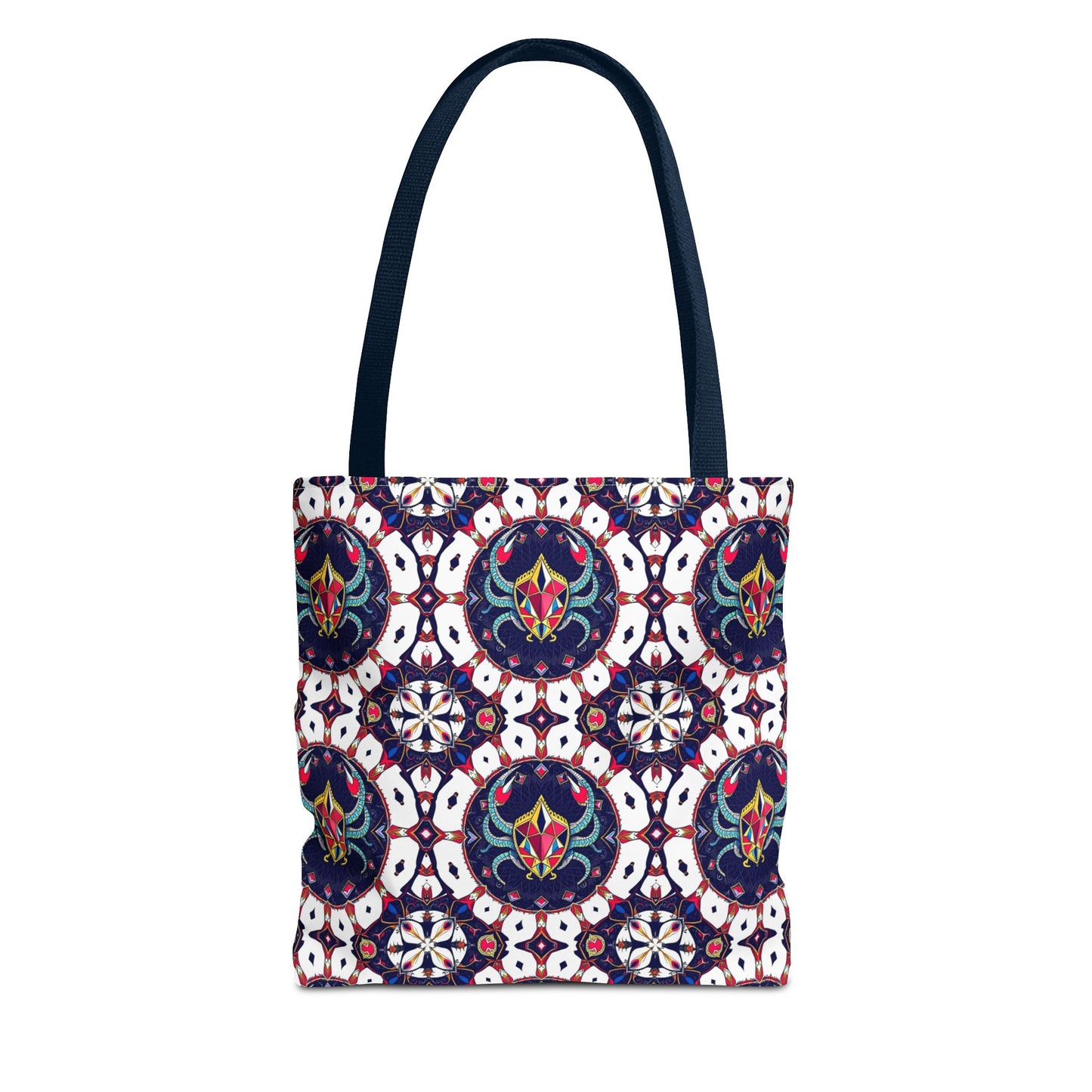 Tote Bag (AOP), Scorpio, Zodiac v1, Jewel Pattern