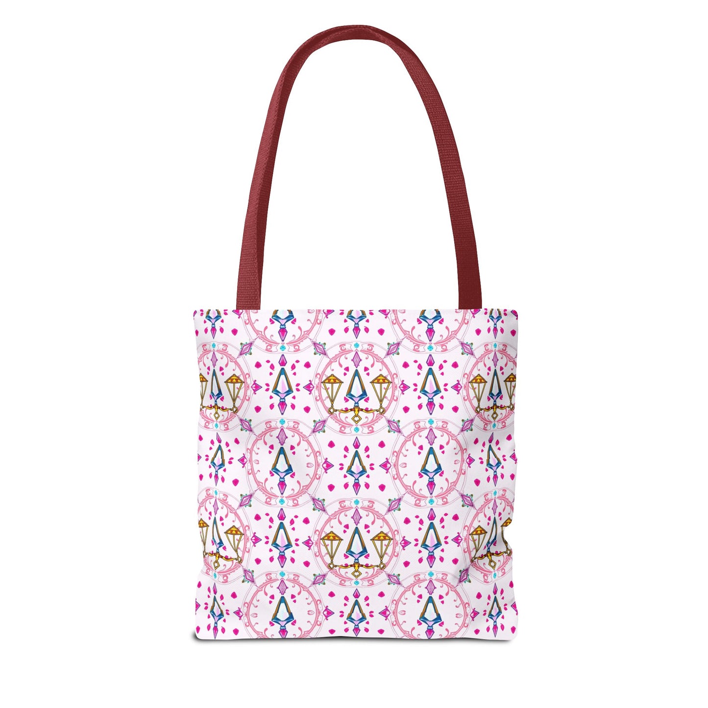 Tote Bag (AOP), Libra, Zodiac, Jewel Pattern