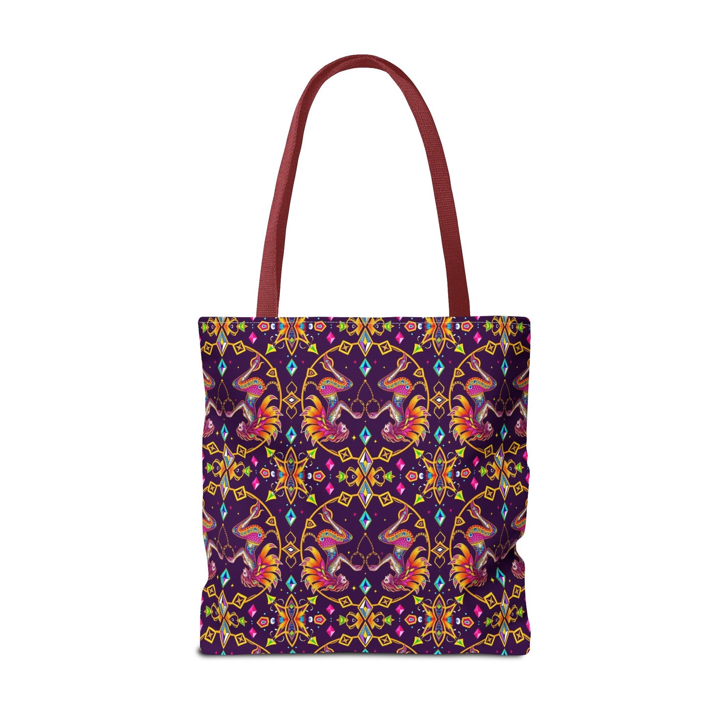 Tote Bag (AOP), Gemini, Zodiac, Jewel Pattern