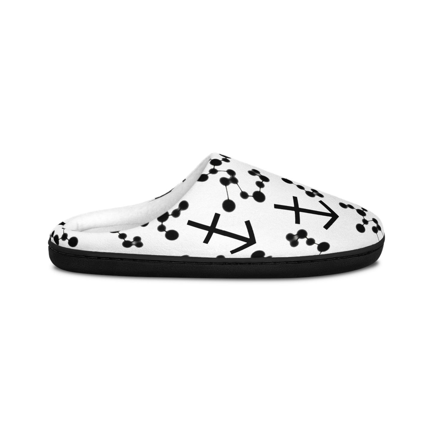 Women's Indoor Slippers, Sagittarius Zodiac Sign