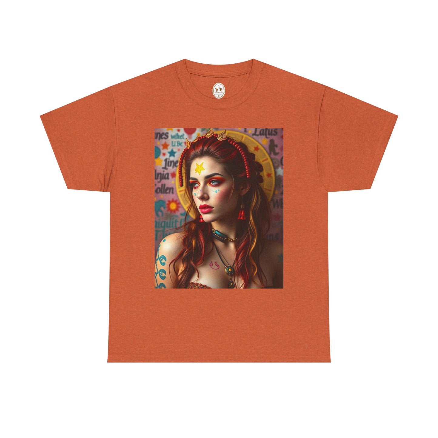 Unisex Heavy Cotton T-Shirt, Sagittarius, Zodiac, Sexy Art