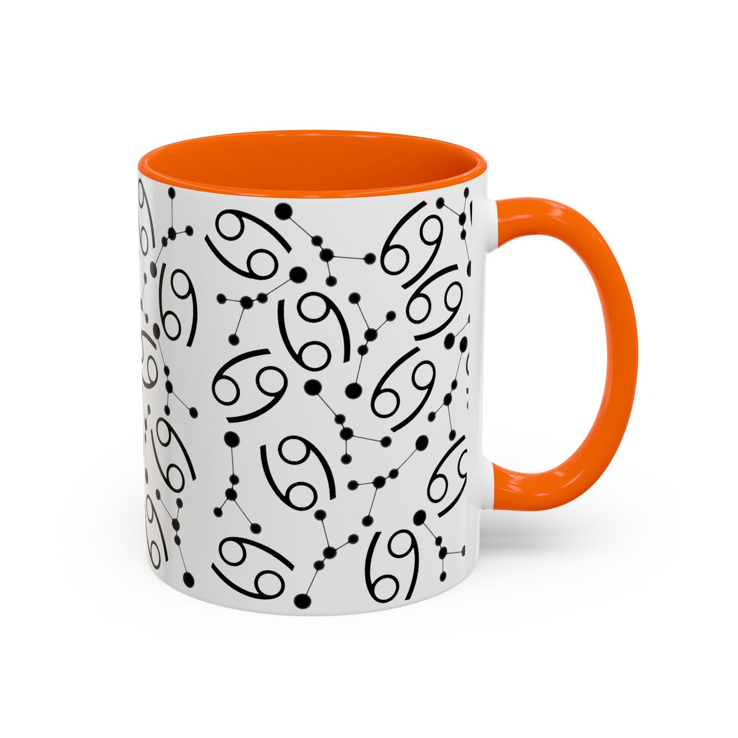 Accent Coffee Mug with the Cancer sign (11, 15oz)
