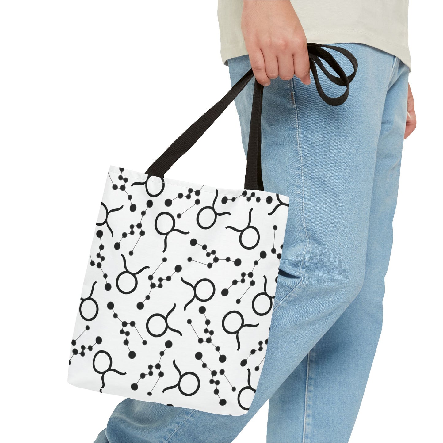 Tote Bag Taurus Zodiac sign AOP