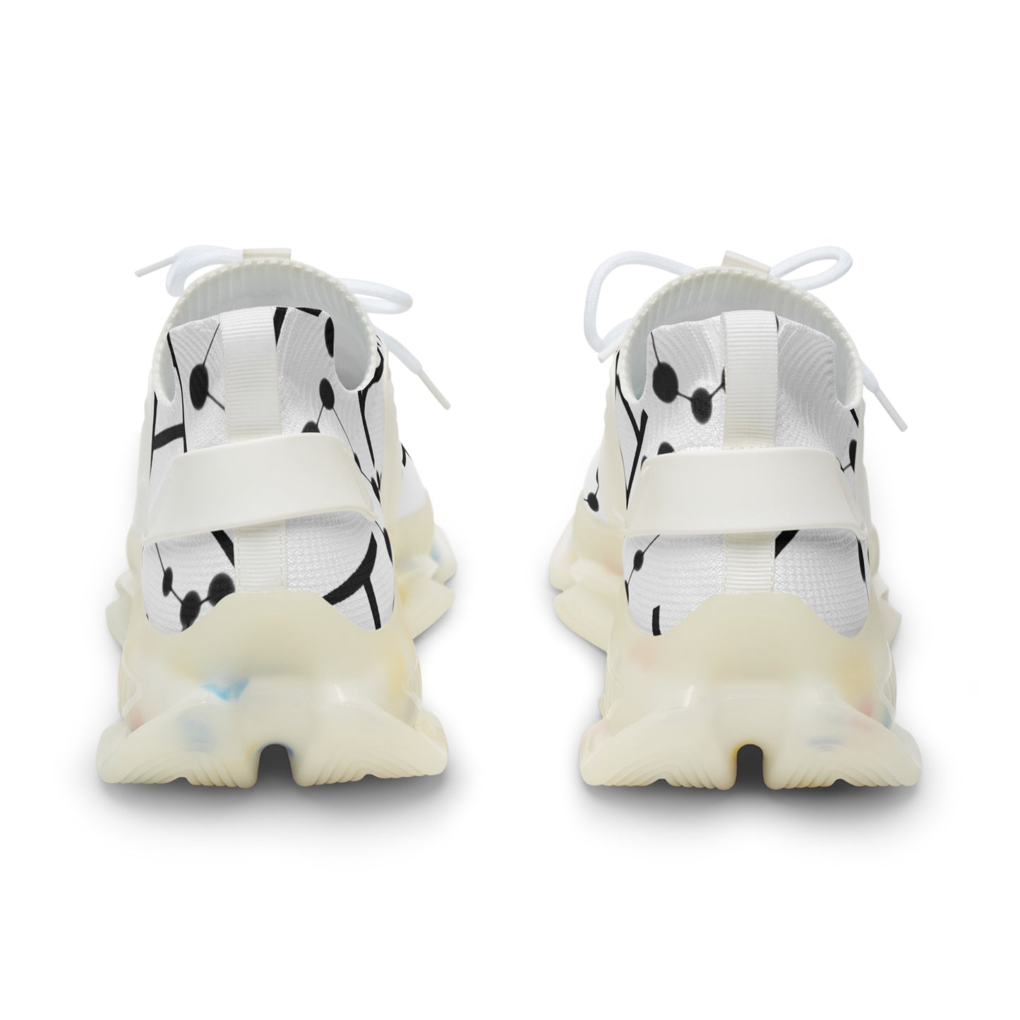Men's Mesh Sneakers, Gemini Zodiac Sign, all over print