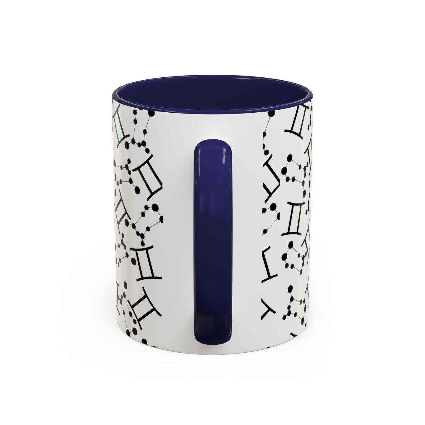 Accent Coffee Mug with the Gemini sign (11, 15oz)