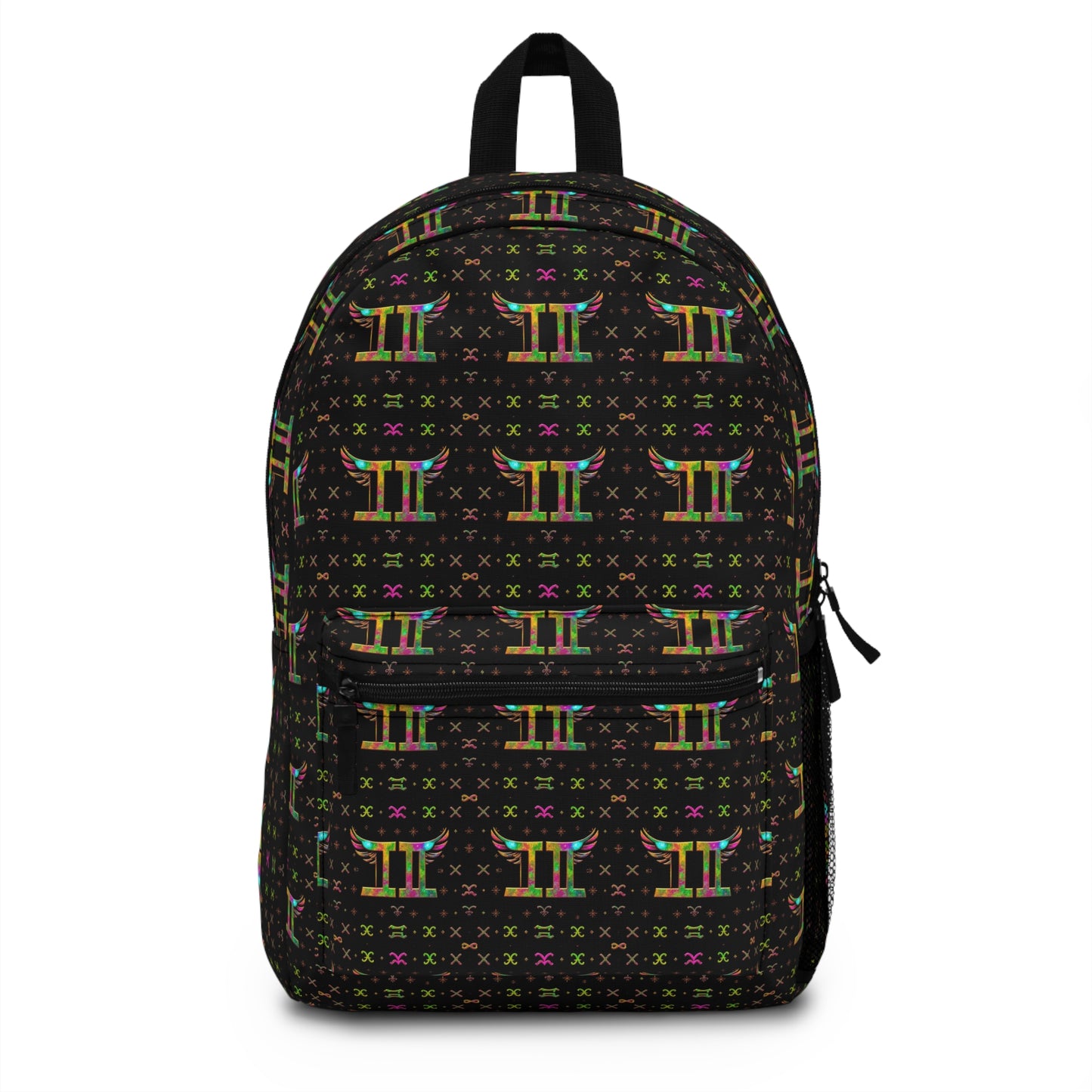 Backpack, Gemini, Zodiac v1, Metal Pattern