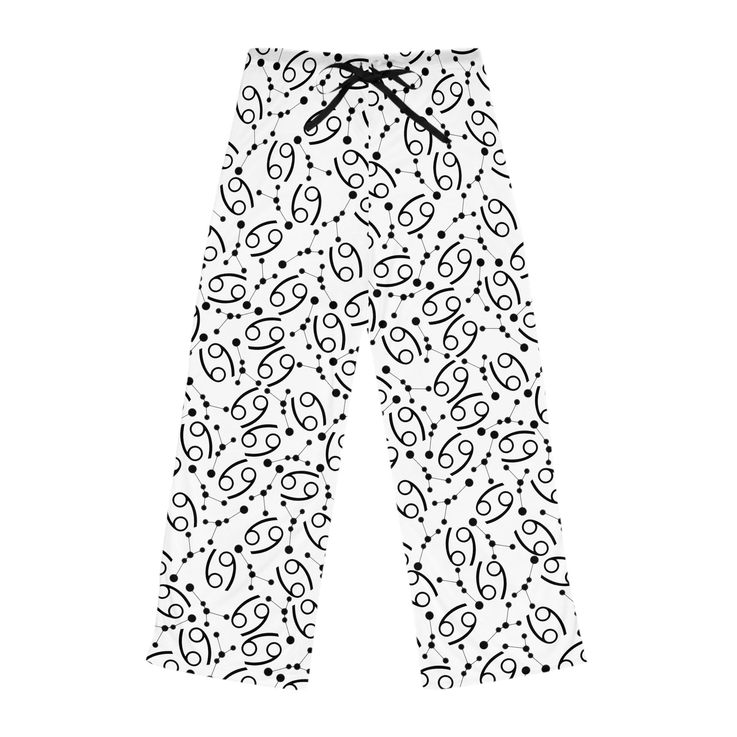 Women's Zodiac Pajama Pants (AOP) Cancer Zodiac Sign