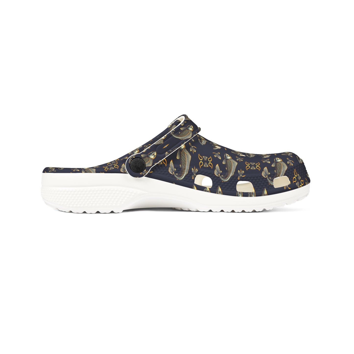 EVA Foam Rubber Shoes, (AOP), Pisces, Zodiac, Pattern