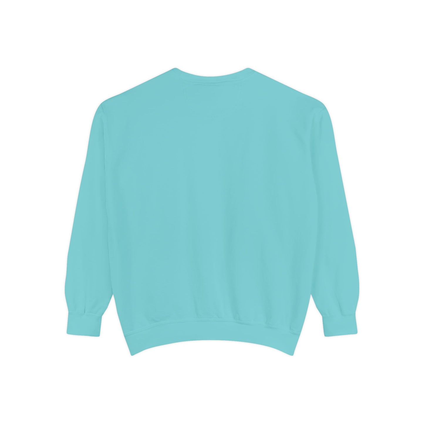 Garment-Dyed Sweatshirt, Unisex, Space Animal Design v1, Pisces