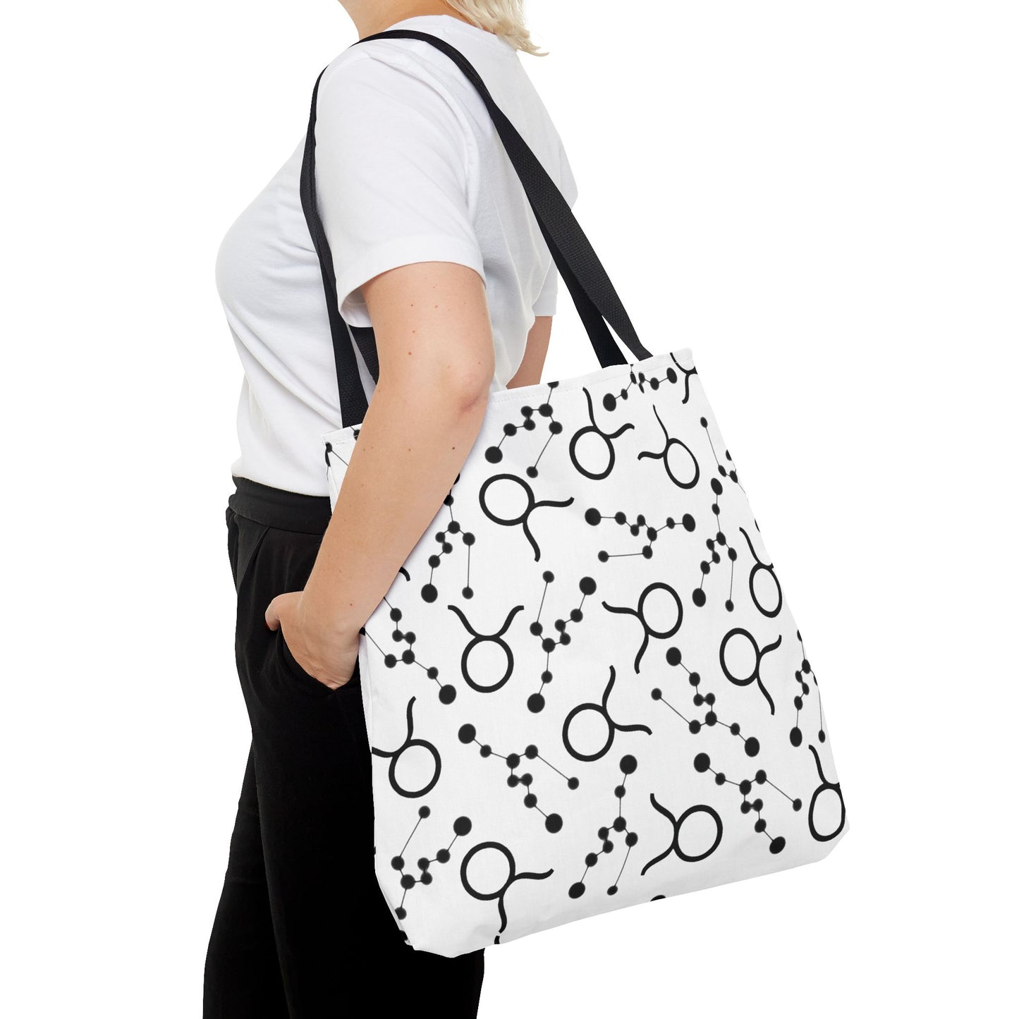 Tote Bag Taurus Zodiac sign AOP