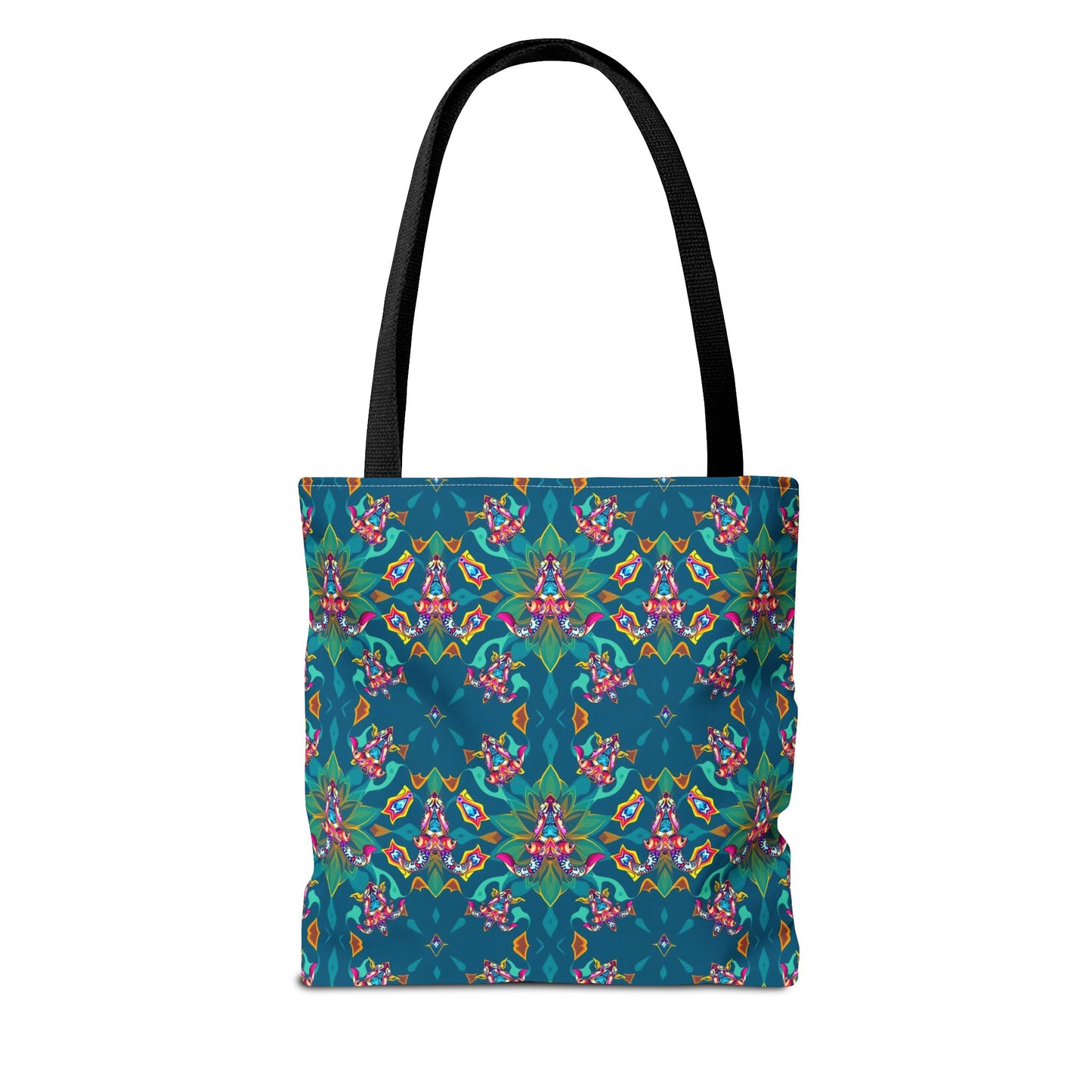 Tote Bag (AOP), Taurus, Zodiac v1, Jewel Pattern