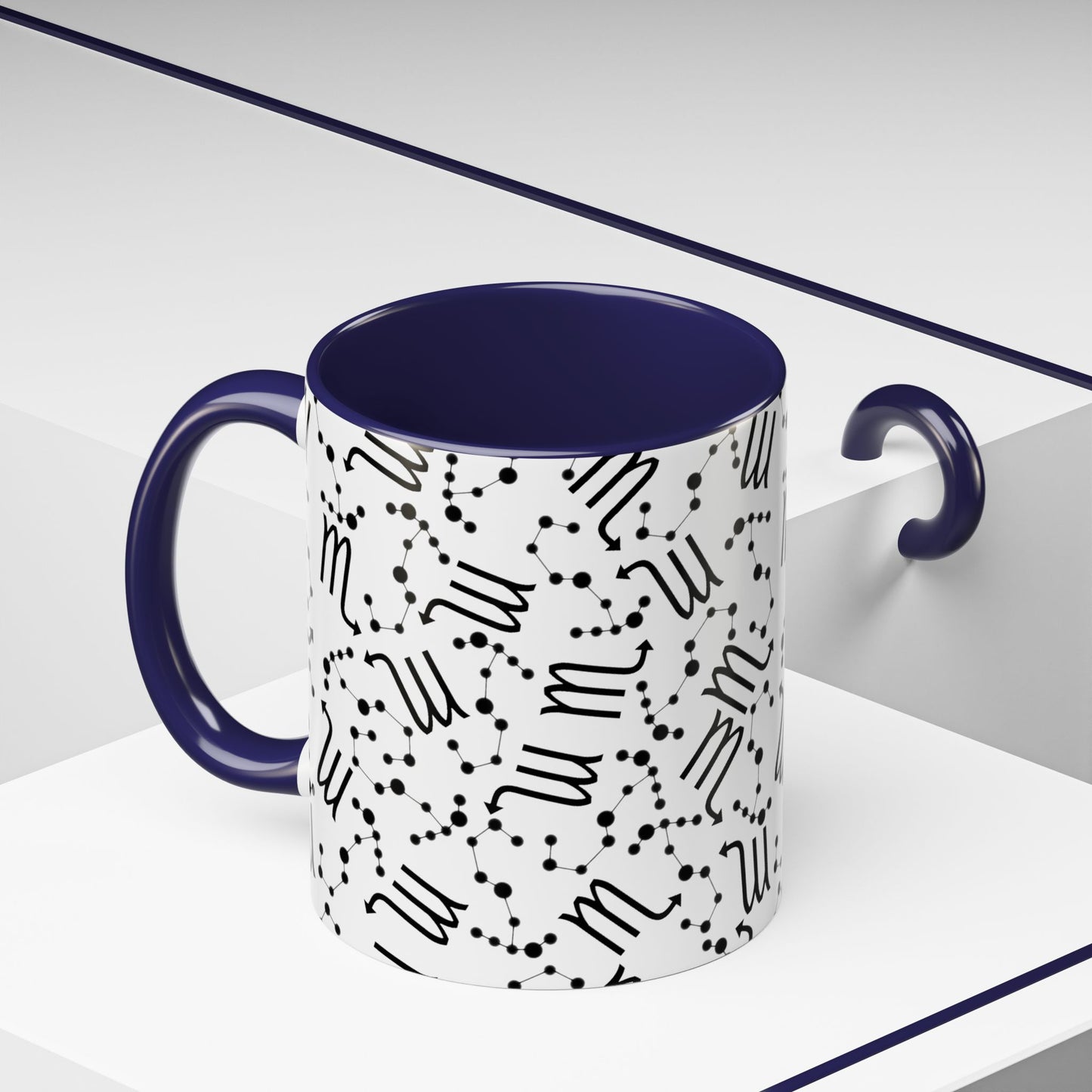 Accent Coffee Mug with the Scorpio sign (11, 15oz)