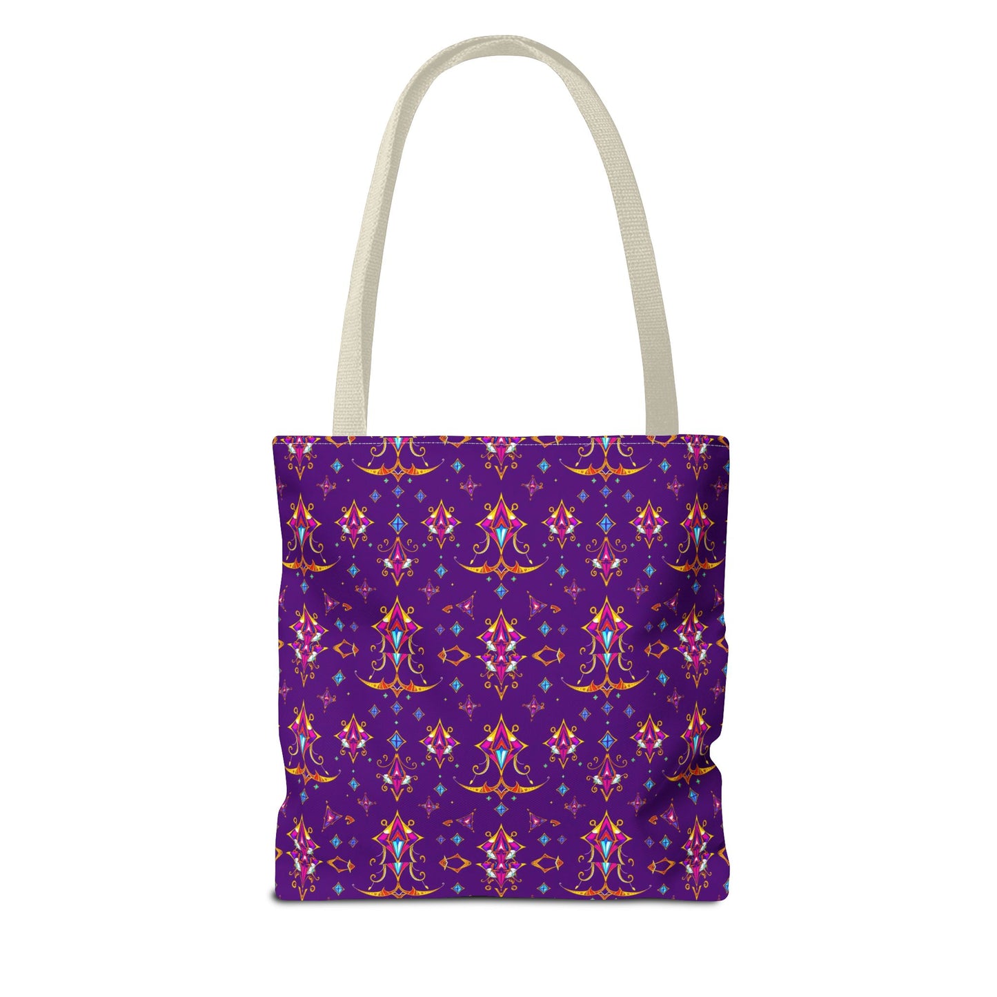 Tote Bag (AOP), Sagittarius, Zodiac, Jewel Pattern