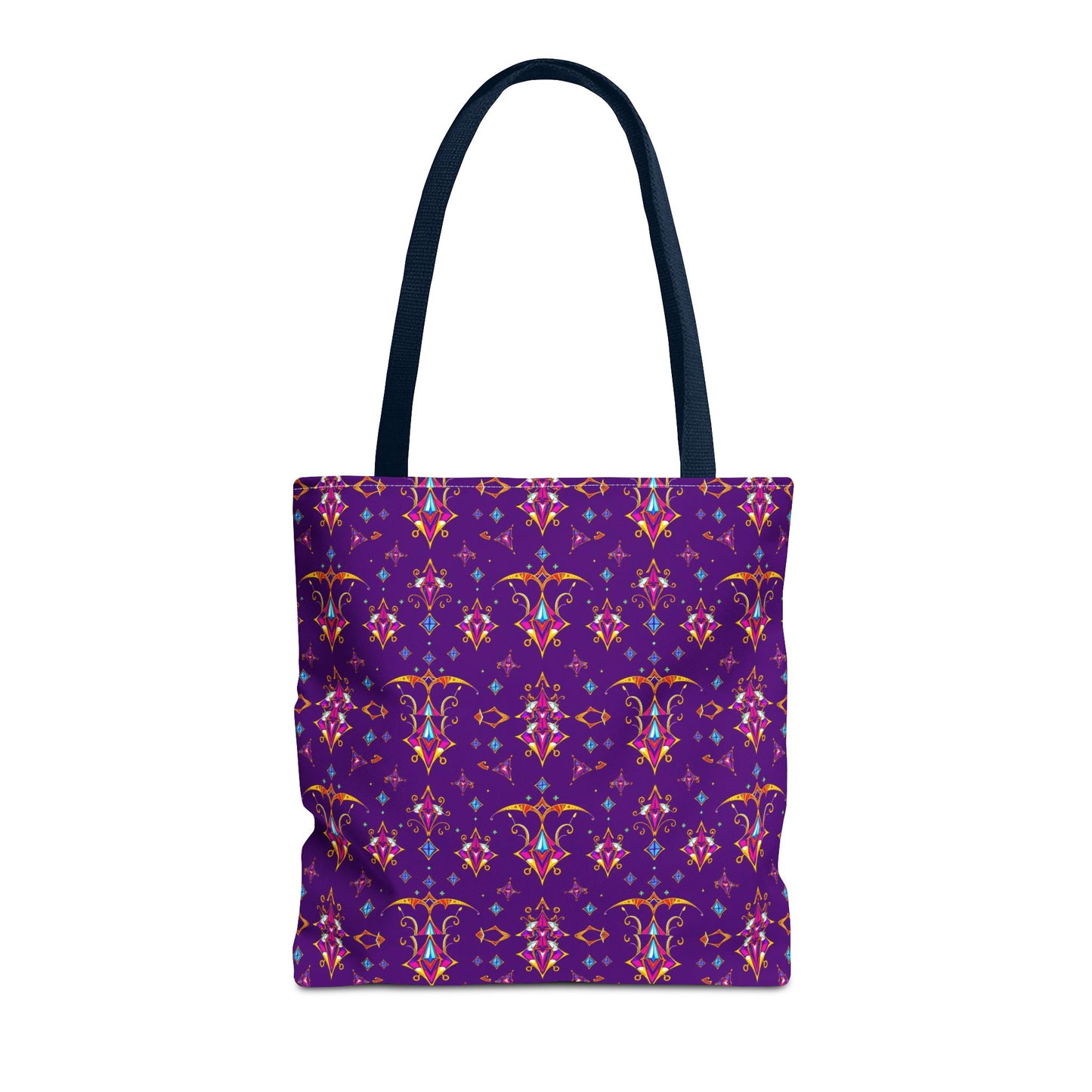 Tote Bag (AOP), Sagittarius, Zodiac, Jewel Pattern