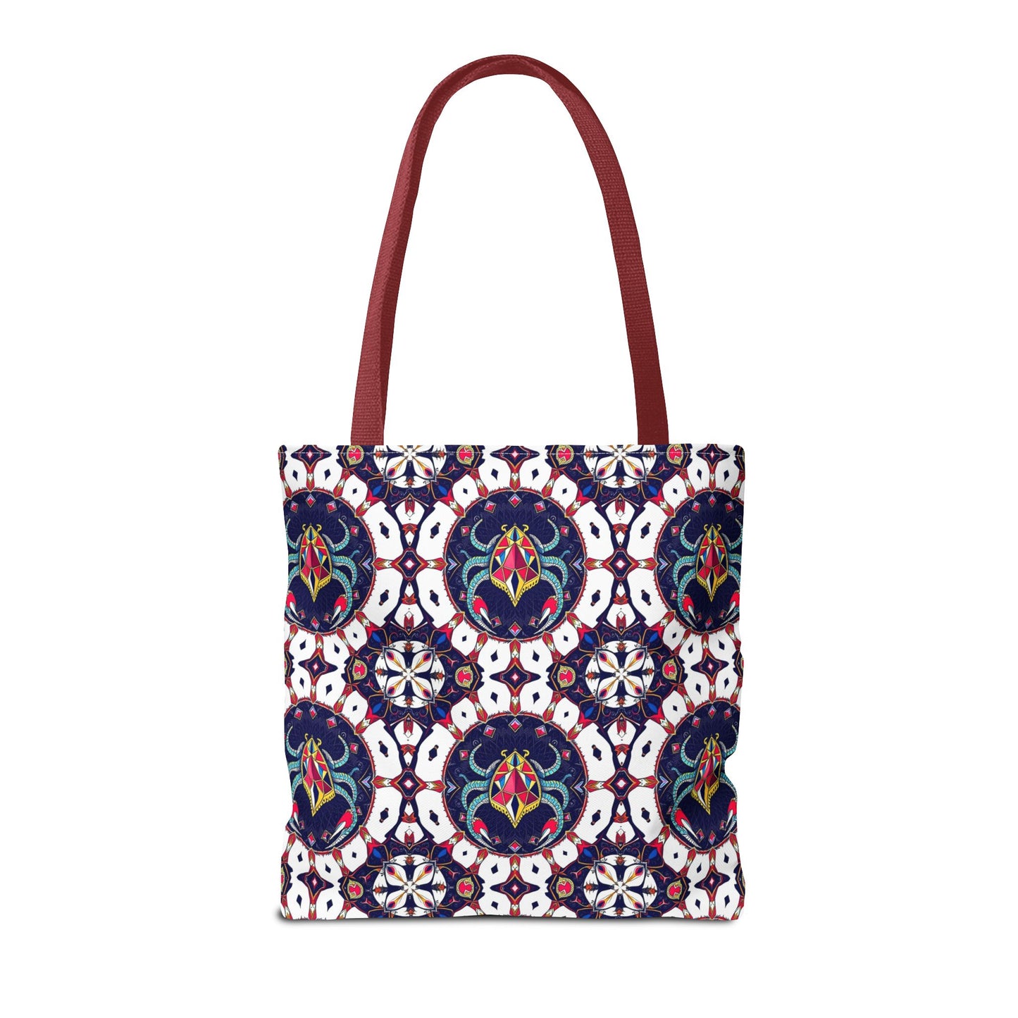 Tote Bag (AOP), Scorpio, Zodiac v1, Jewel Pattern