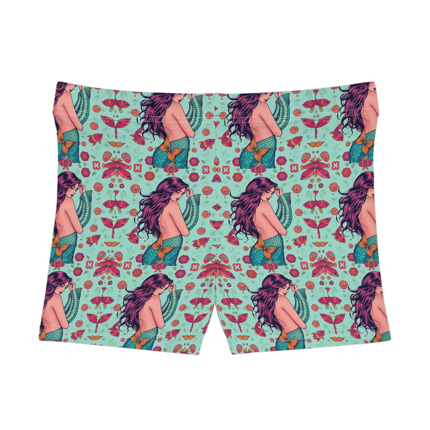 Women's Shorts, (AOP), Pisces, Zodiac v1, Sexy Pattern