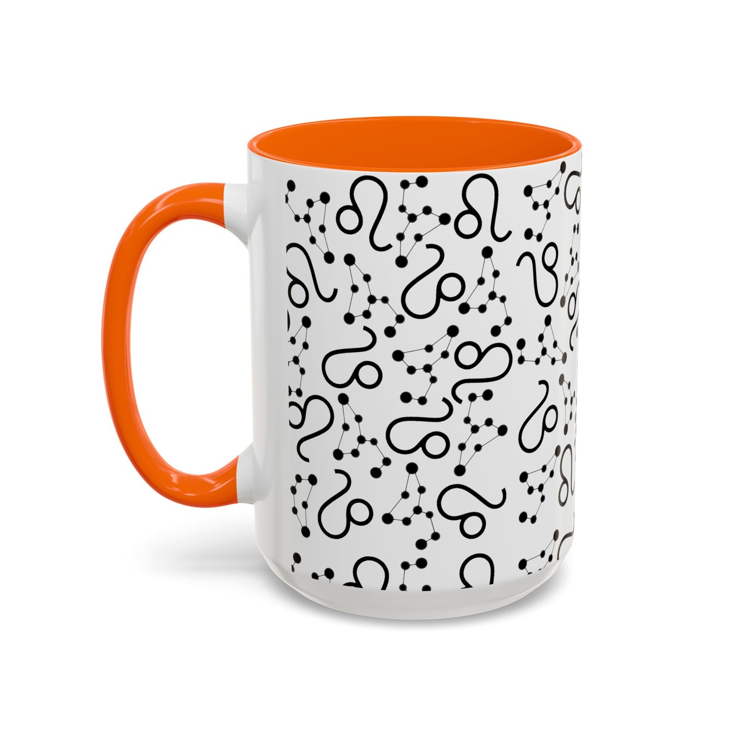 Accent Coffee Mug with the Leo sign (11, 15oz)