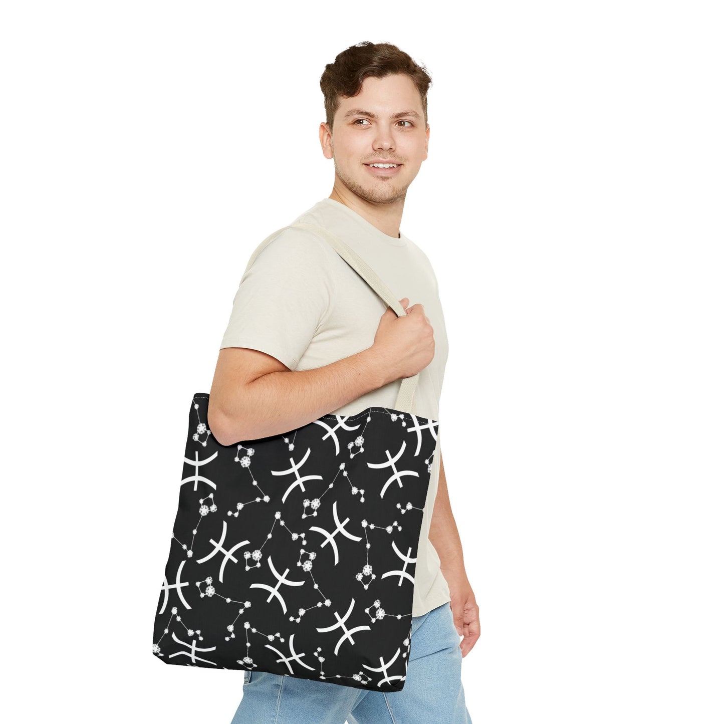 Tote Bag Pisces Zodiac sign AOP
