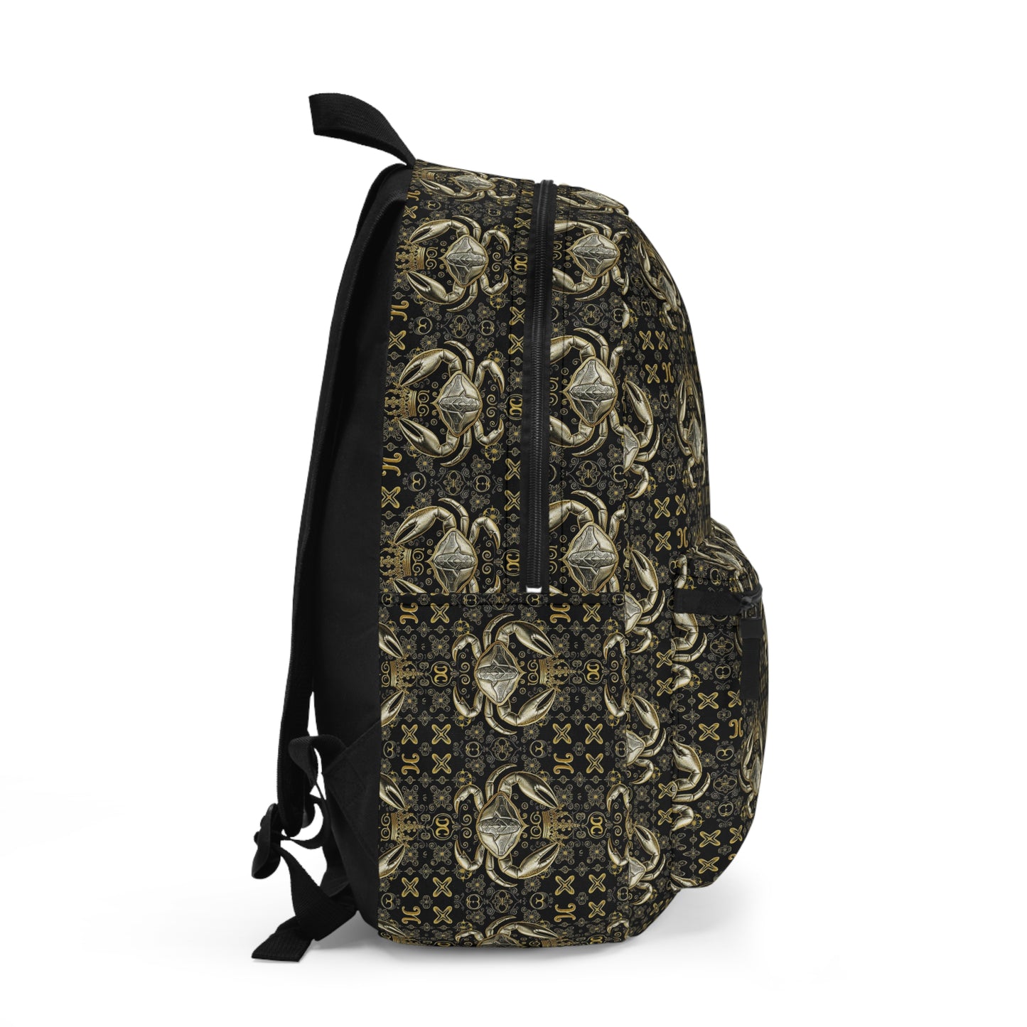 Backpack, Cancer, Zodiac, Metal Pattern